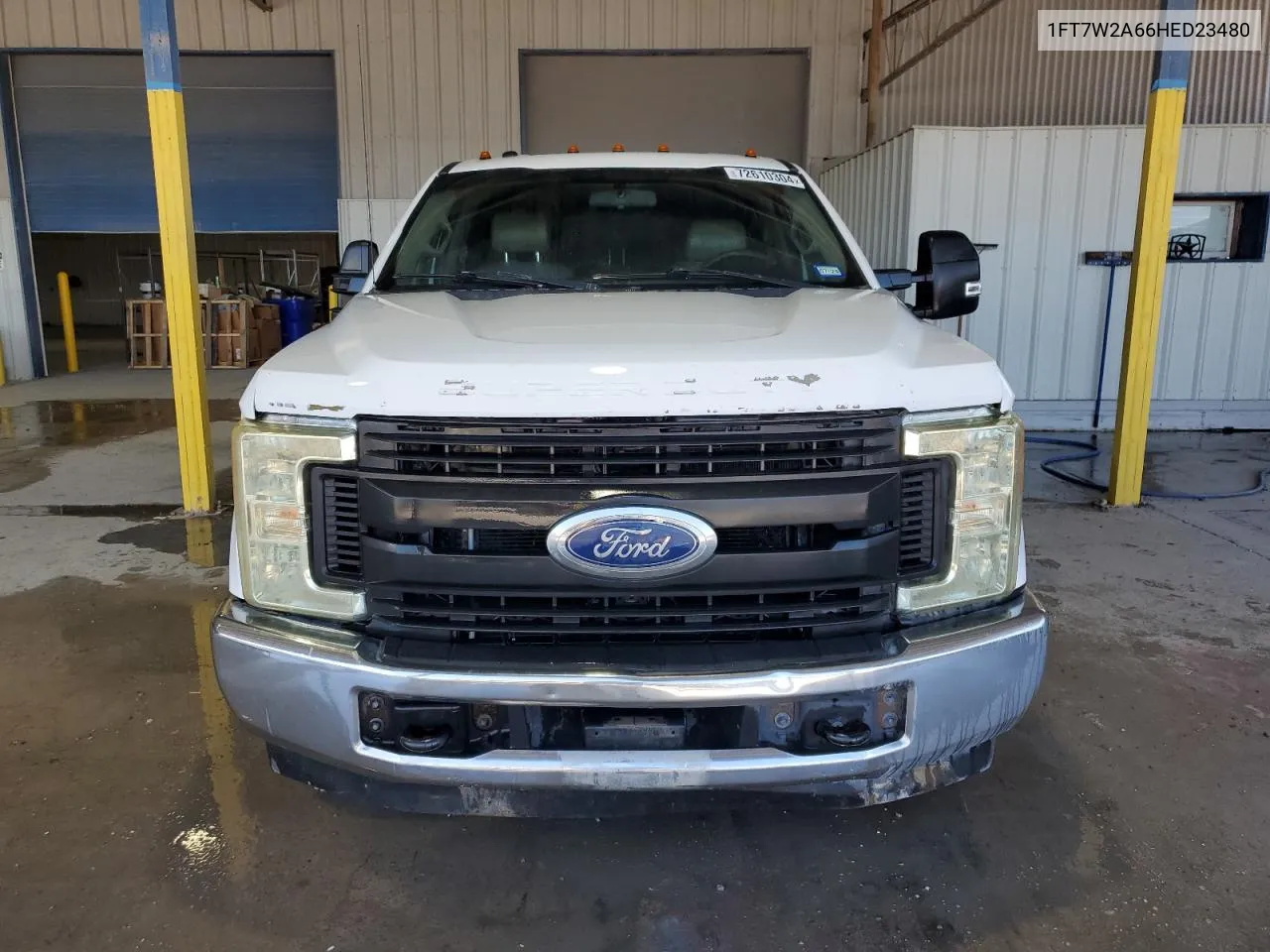 2017 Ford F250 Super Duty VIN: 1FT7W2A66HED23480 Lot: 72610304