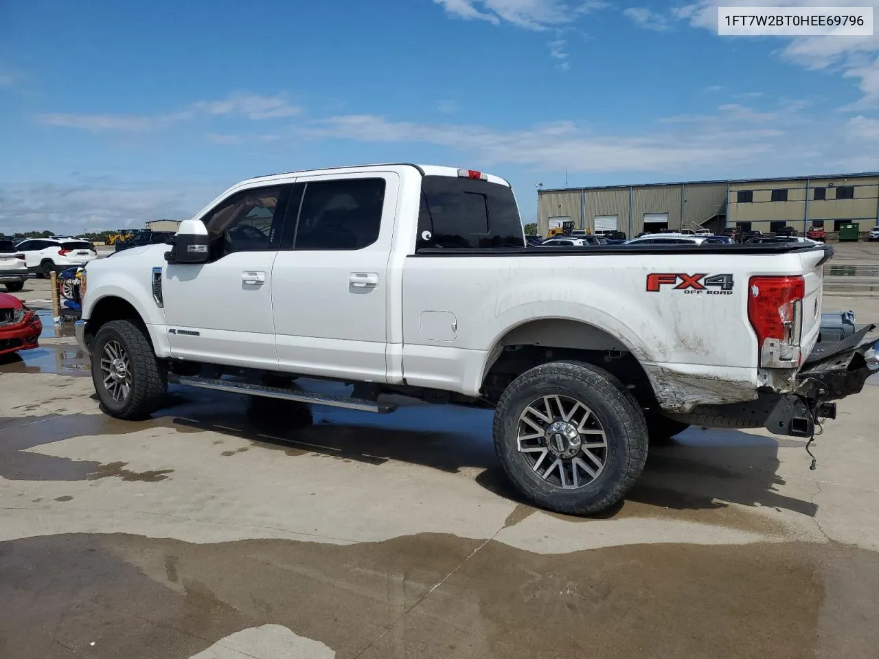 2017 Ford F250 Super Duty VIN: 1FT7W2BT0HEE69796 Lot: 72730244