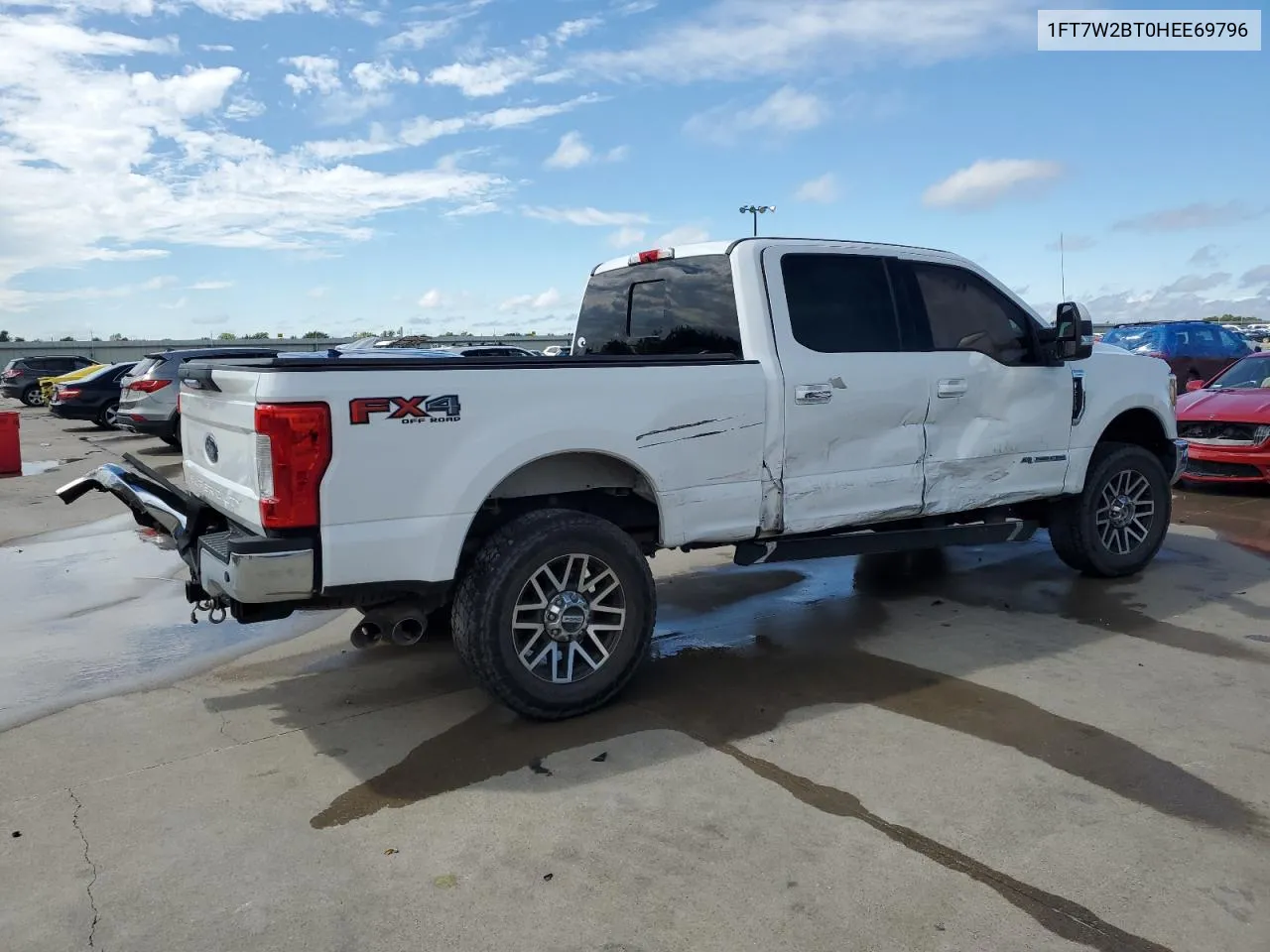 2017 Ford F250 Super Duty VIN: 1FT7W2BT0HEE69796 Lot: 72730244