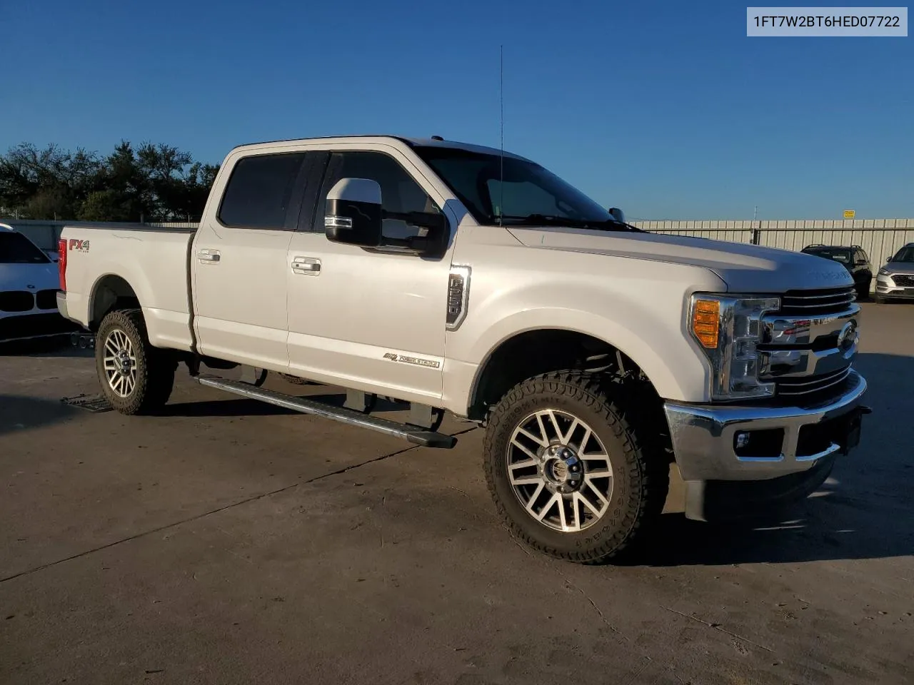 2017 Ford F250 Super Duty VIN: 1FT7W2BT6HED07722 Lot: 74467964