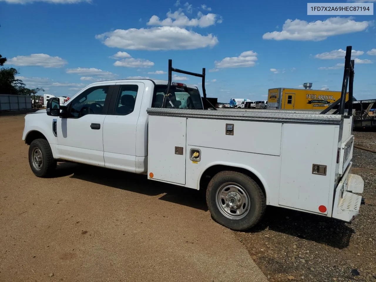 2017 Ford F250 Super Duty VIN: 1FD7X2A69HEC87194 Lot: 73466994