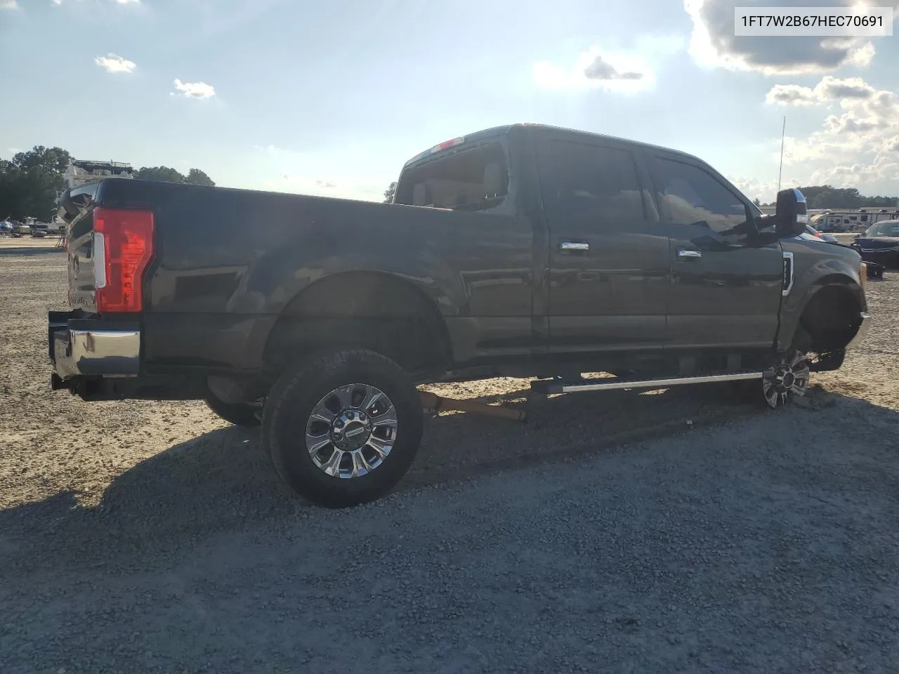 1FT7W2B67HEC70691 2017 Ford F250 Super Duty