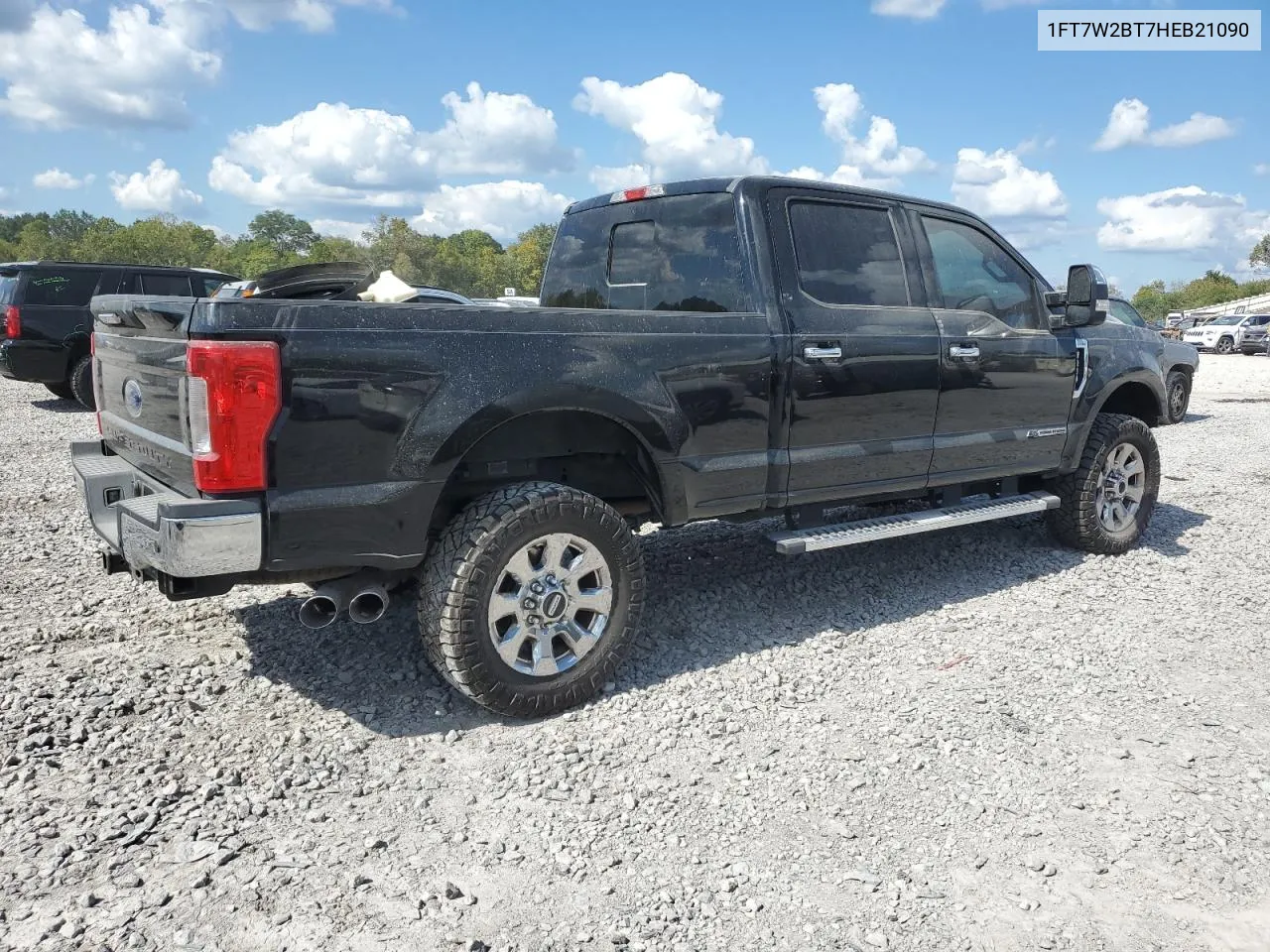 2017 Ford F250 Super Duty VIN: 1FT7W2BT7HEB21090 Lot: 73790284