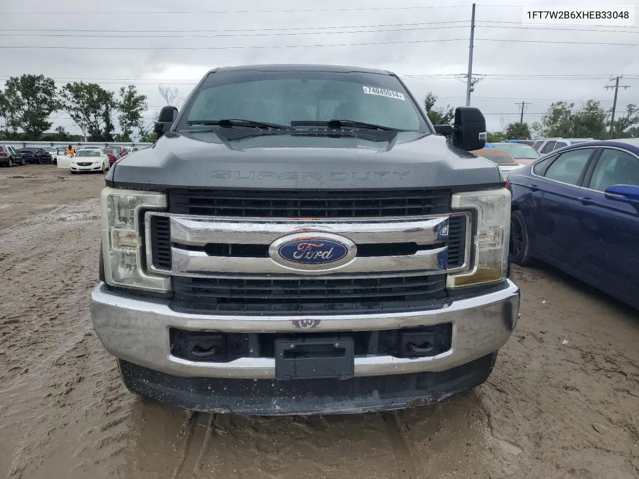 2017 Ford F250 Super Duty VIN: 1FT7W2B6XHEB33048 Lot: 74045514