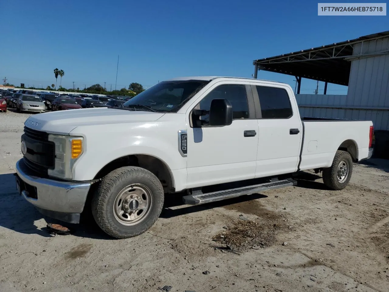 2017 Ford F250 Super Duty VIN: 1FT7W2A66HEB75718 Lot: 74372864