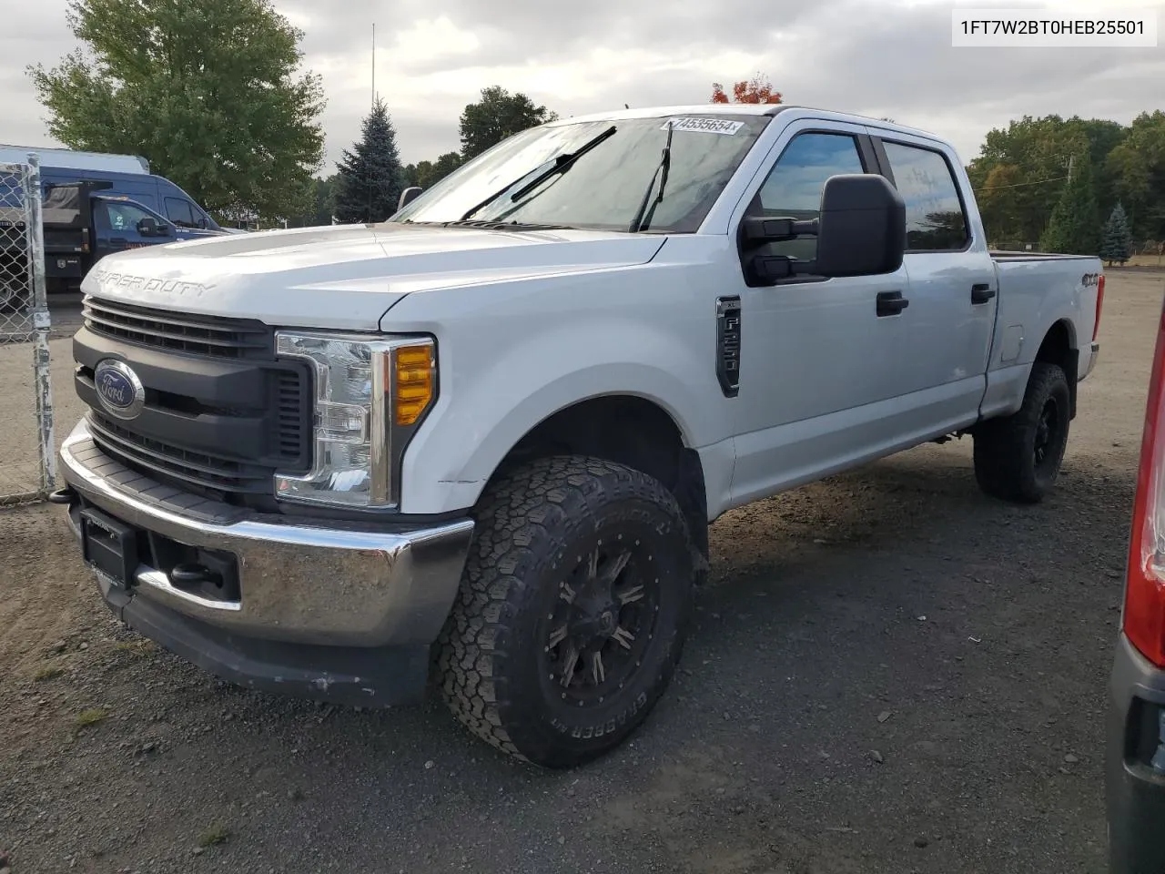 2017 Ford F250 Super Duty VIN: 1FT7W2BT0HEB25501 Lot: 74535654