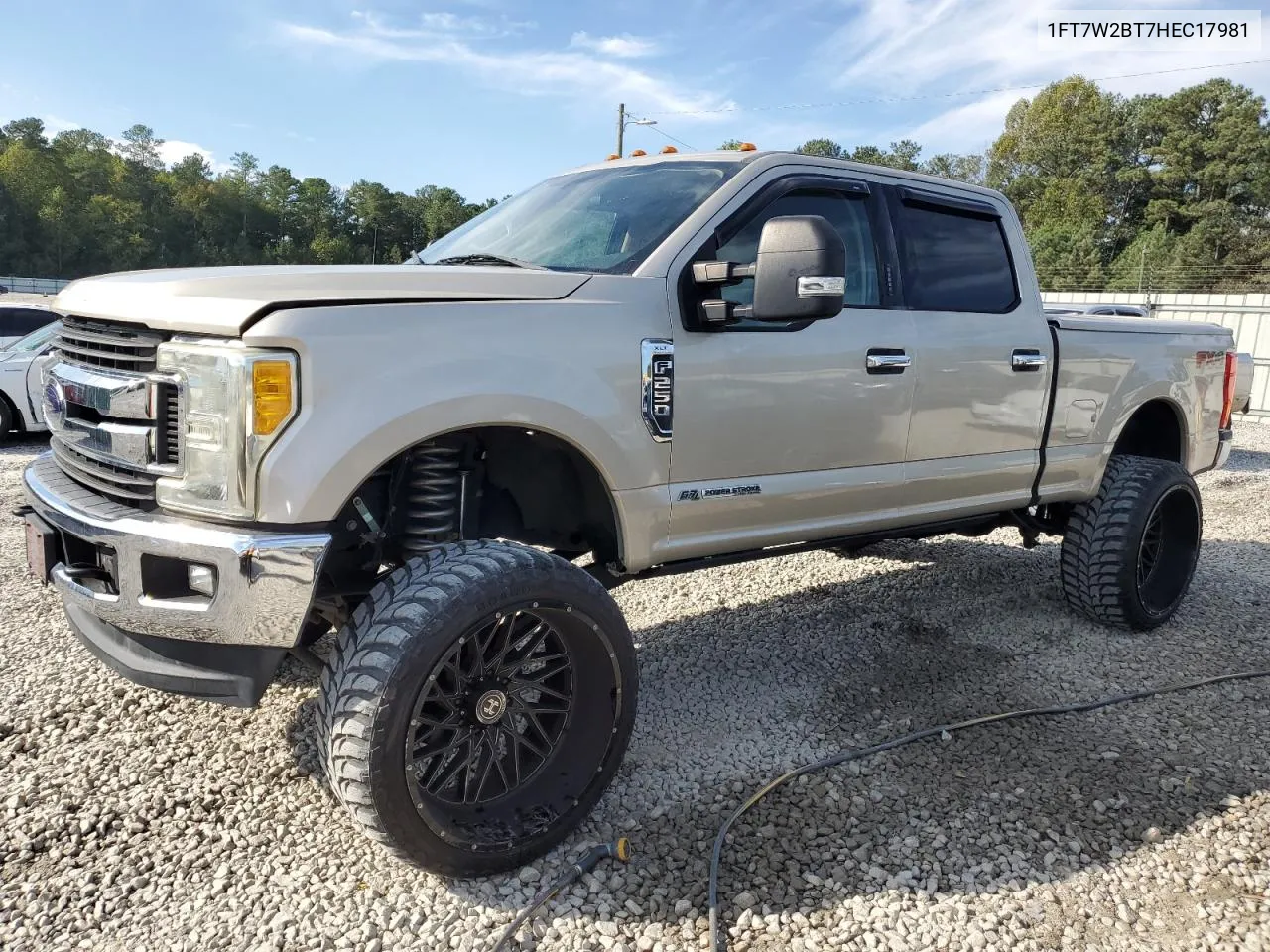 1FT7W2BT7HEC17981 2017 Ford F250 Super Duty