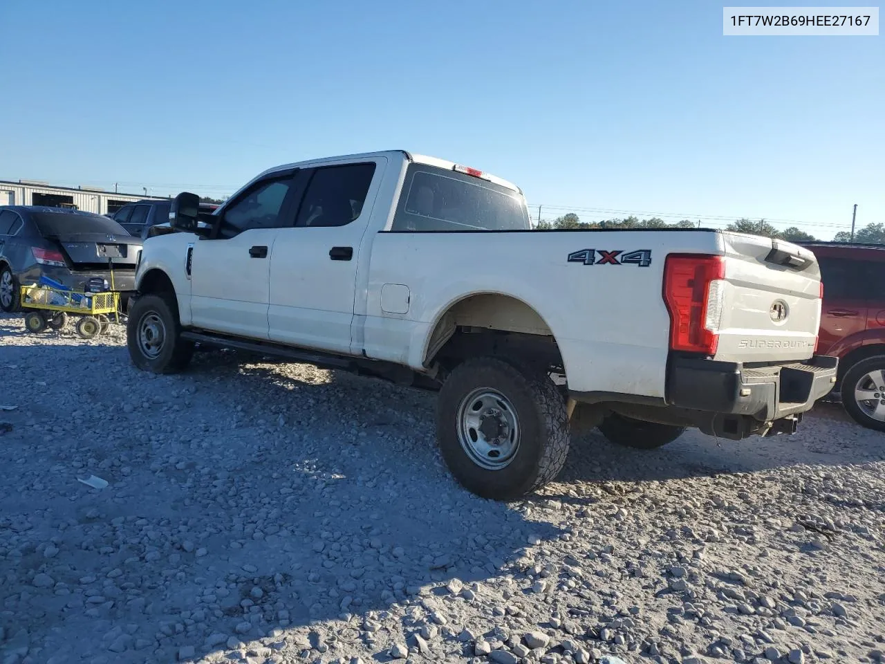 2017 Ford F250 Super Duty VIN: 1FT7W2B69HEE27167 Lot: 76459404