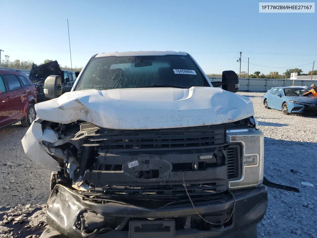 1FT7W2B69HEE27167 2017 Ford F250 Super Duty