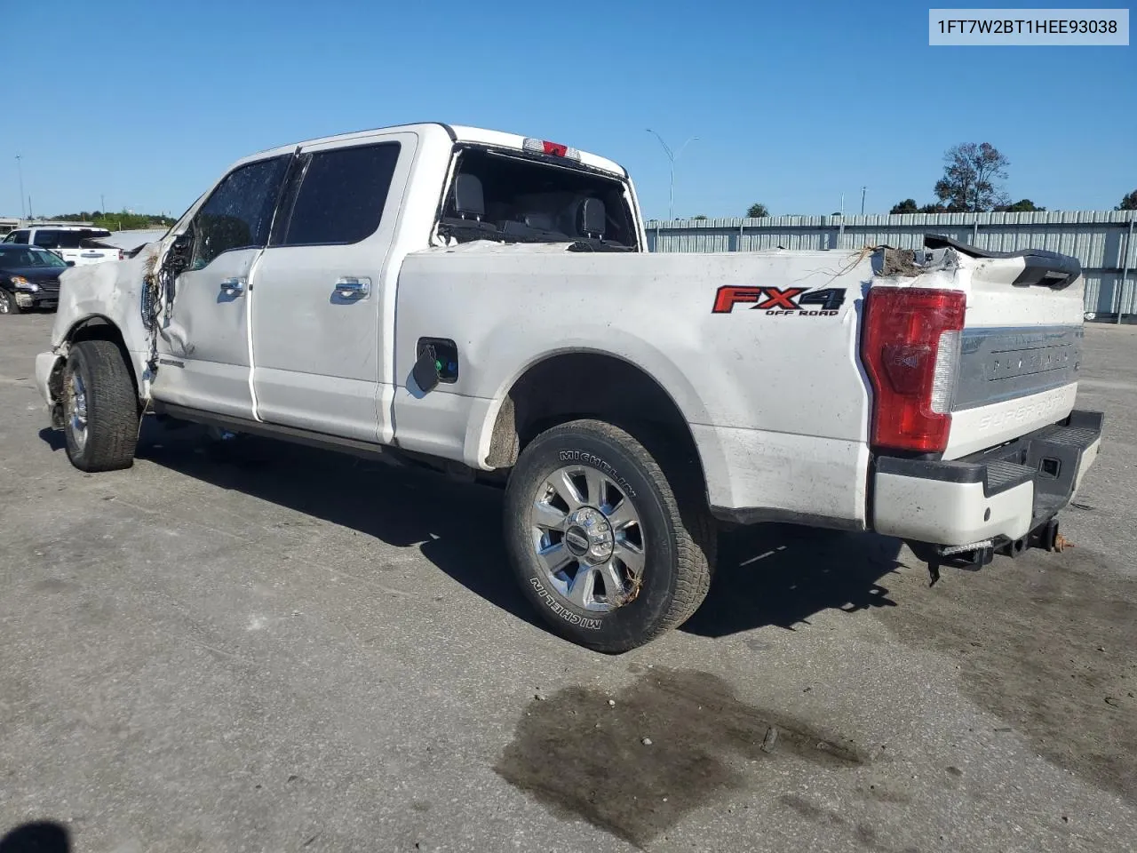 2017 Ford F250 Super Duty VIN: 1FT7W2BT1HEE93038 Lot: 76534054