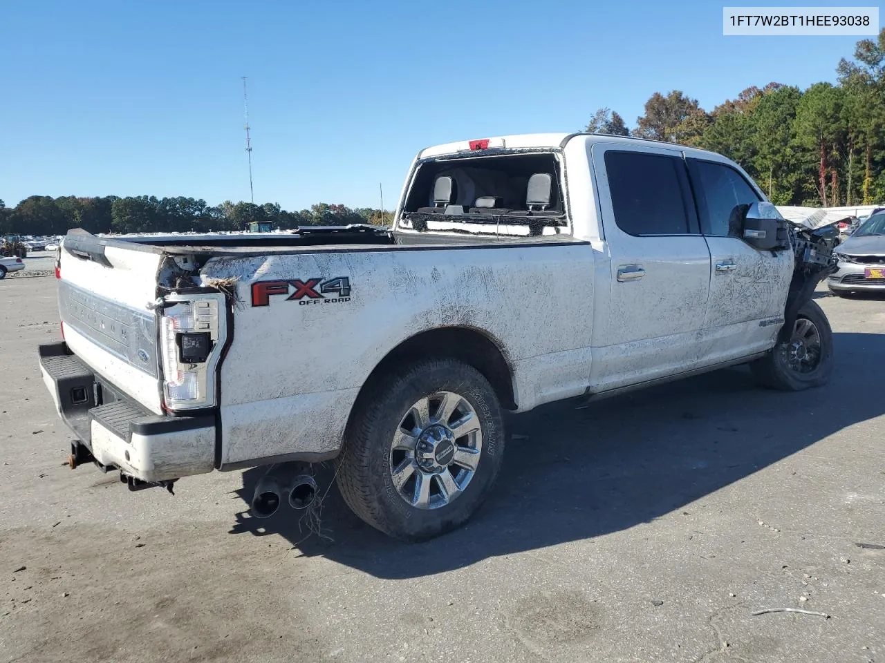 2017 Ford F250 Super Duty VIN: 1FT7W2BT1HEE93038 Lot: 76534054