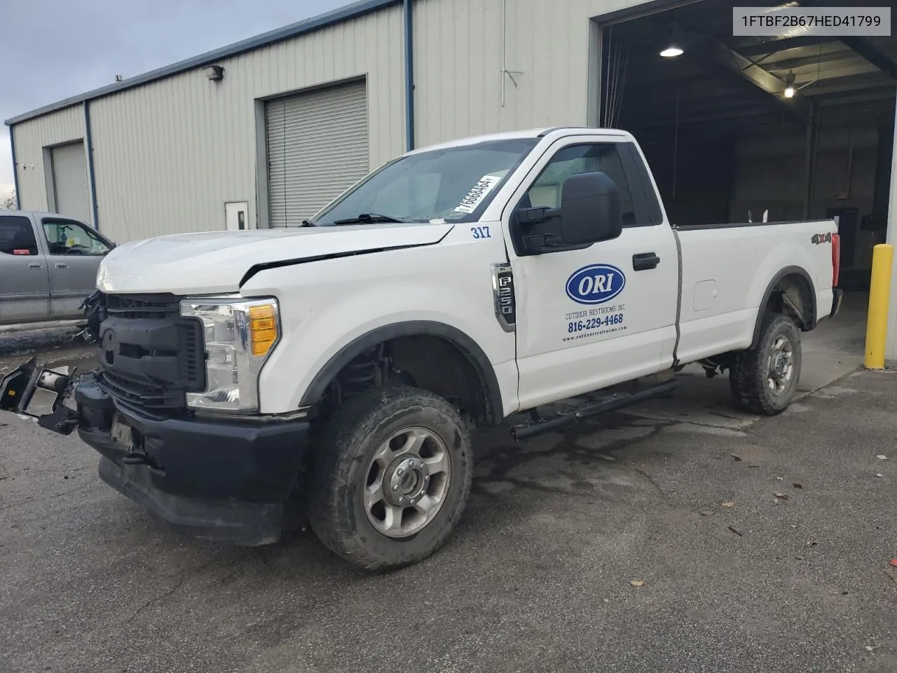 2017 Ford F250 Super Duty VIN: 1FTBF2B67HED41799 Lot: 76668464