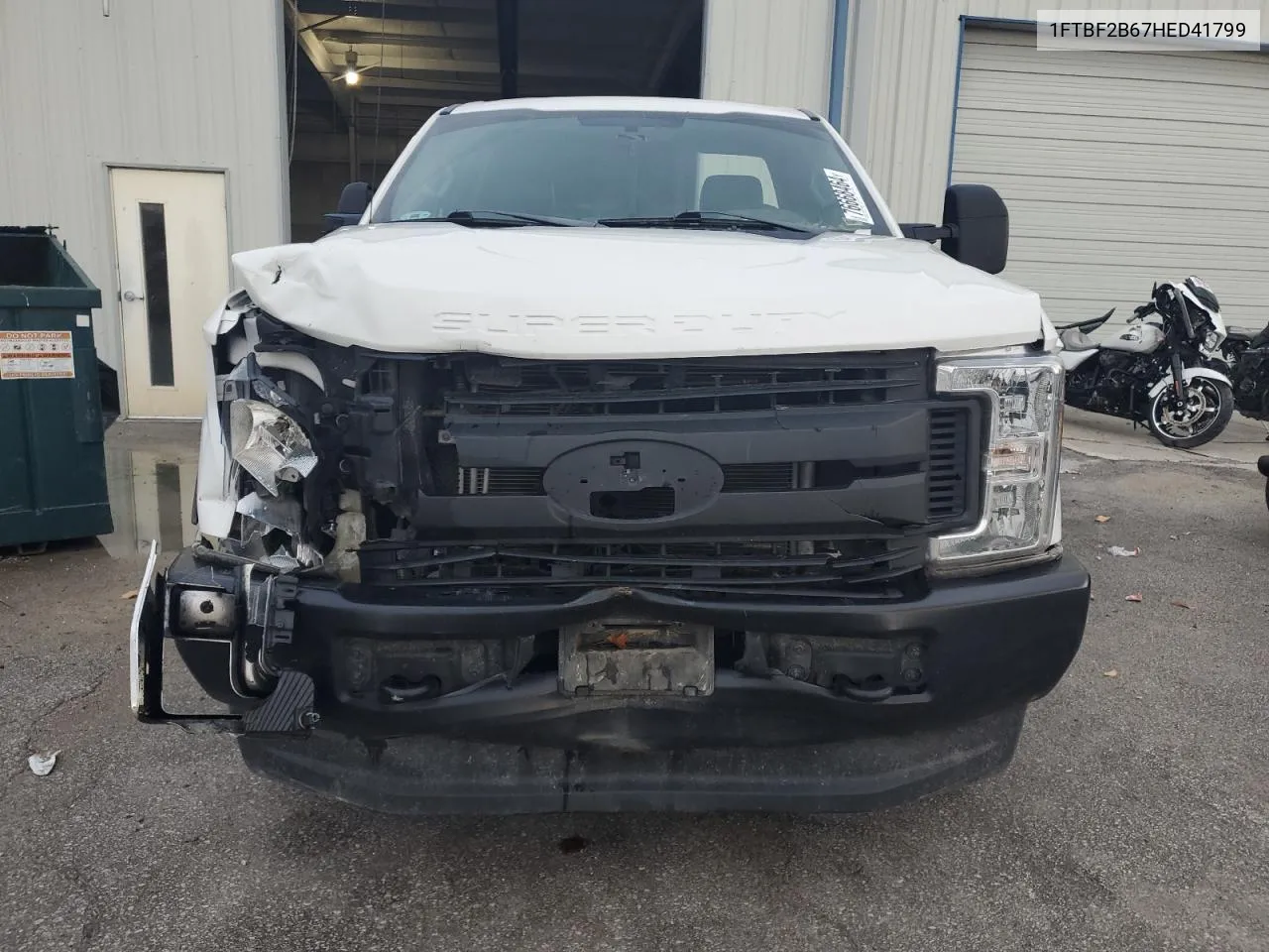 2017 Ford F250 Super Duty VIN: 1FTBF2B67HED41799 Lot: 76668464