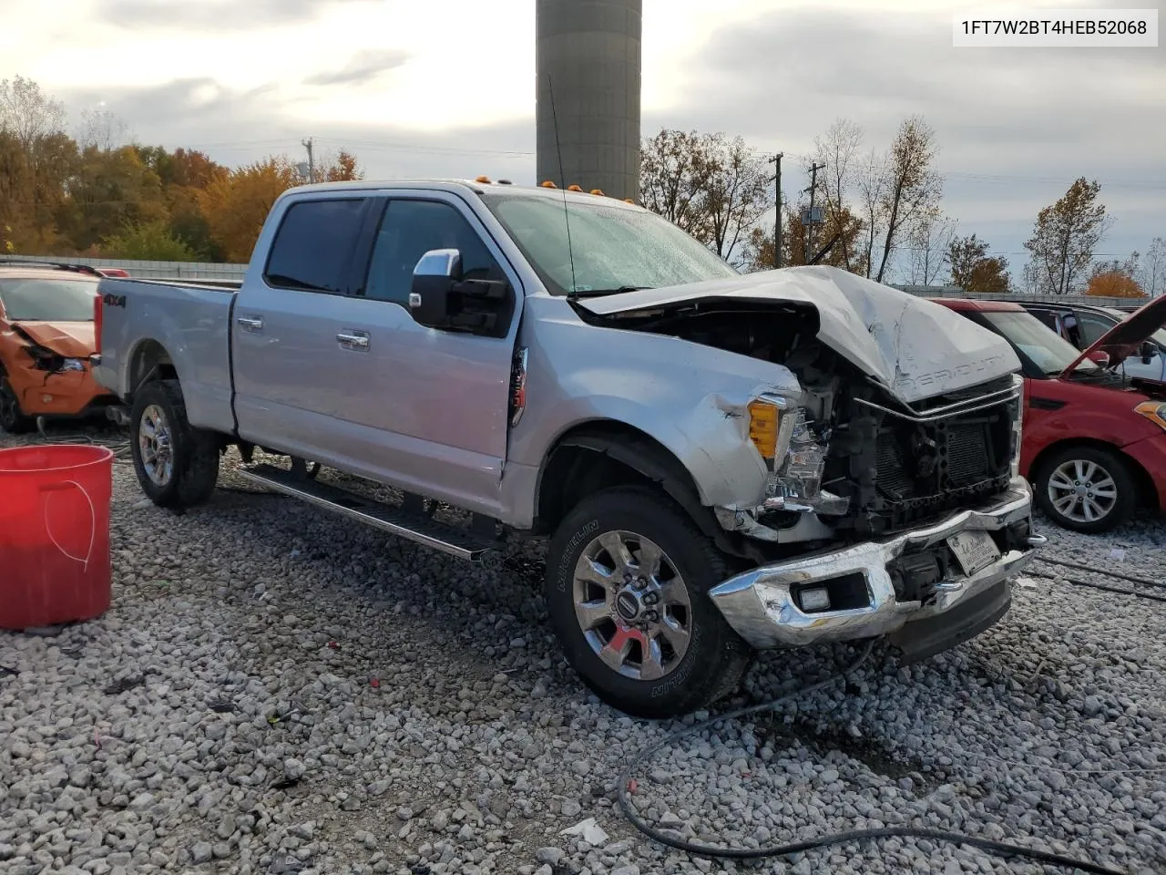 2017 Ford F250 Super Duty VIN: 1FT7W2BT4HEB52068 Lot: 77361444