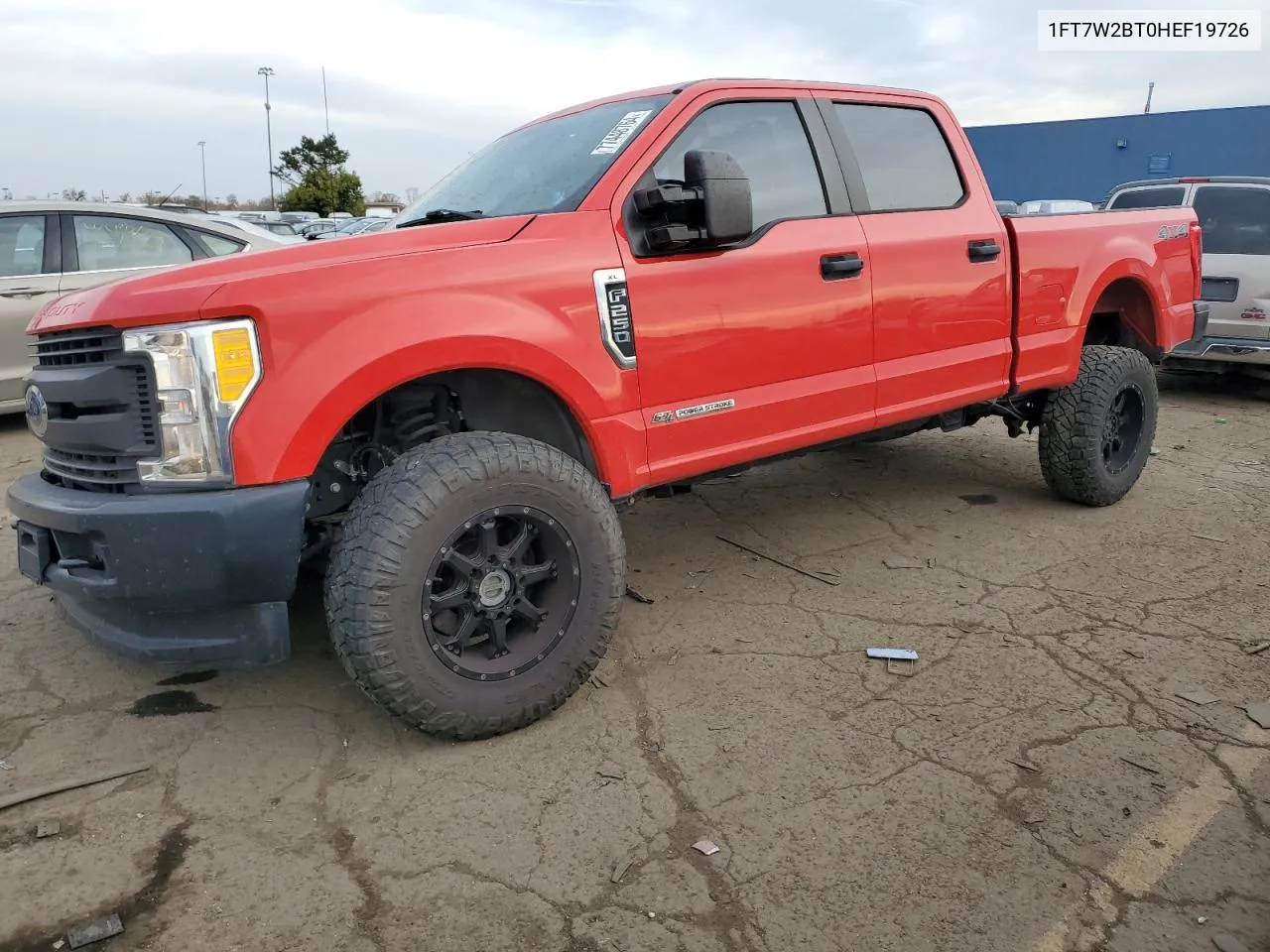 2017 Ford F250 Super Duty VIN: 1FT7W2BT0HEF19726 Lot: 77448764