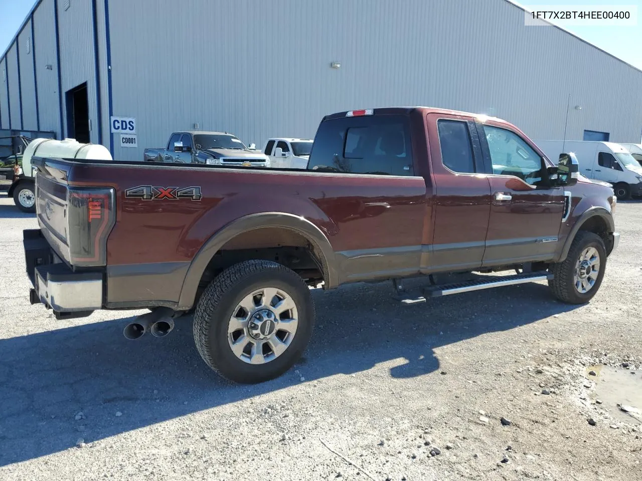 2017 Ford F250 Super Duty VIN: 1FT7X2BT4HEE00400 Lot: 78593284