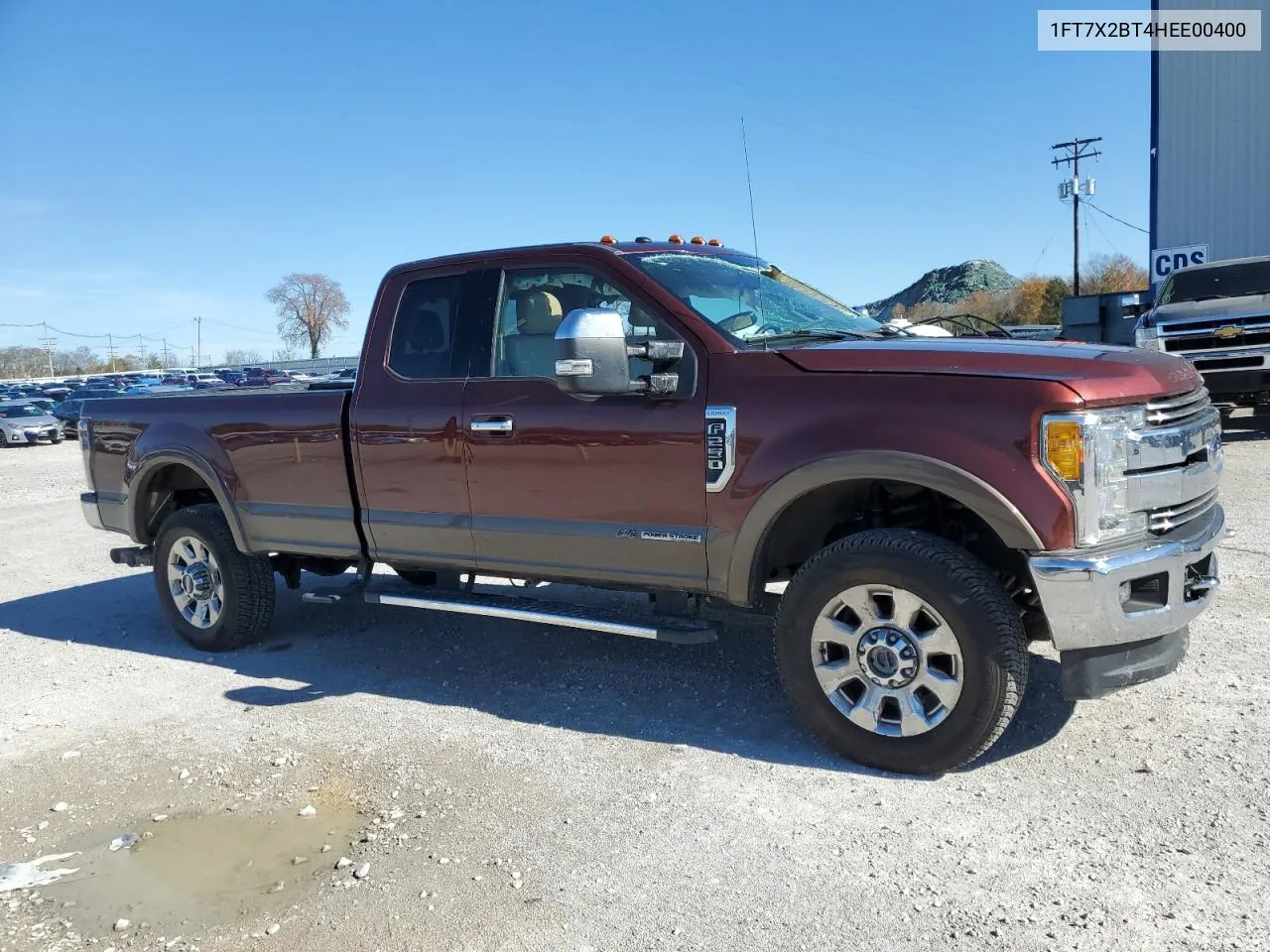 2017 Ford F250 Super Duty VIN: 1FT7X2BT4HEE00400 Lot: 78593284