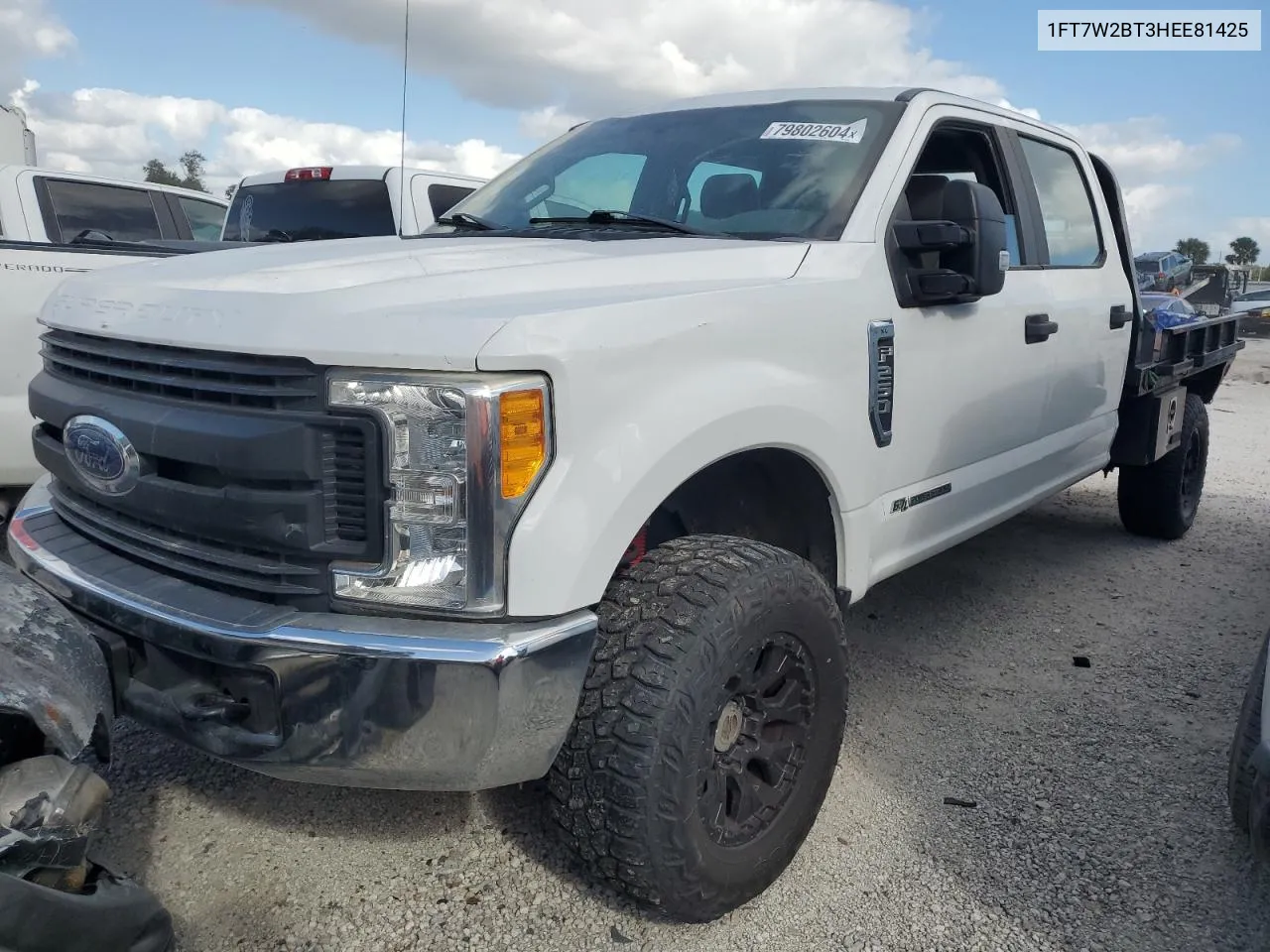 2017 Ford F250 Super Duty VIN: 1FT7W2BT3HEE81425 Lot: 79802604