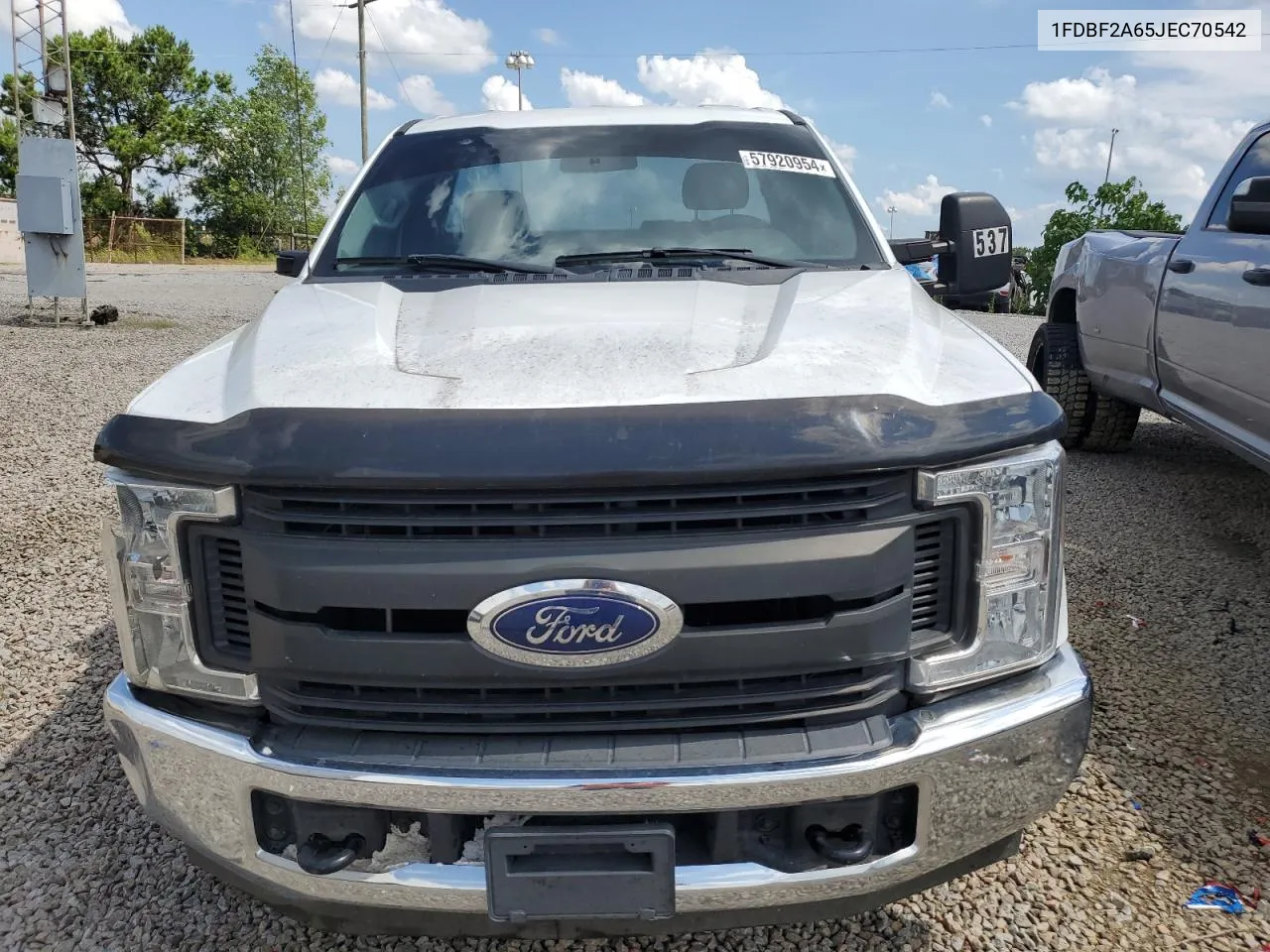 1FDBF2A65JEC70542 2018 Ford F250 Super Duty