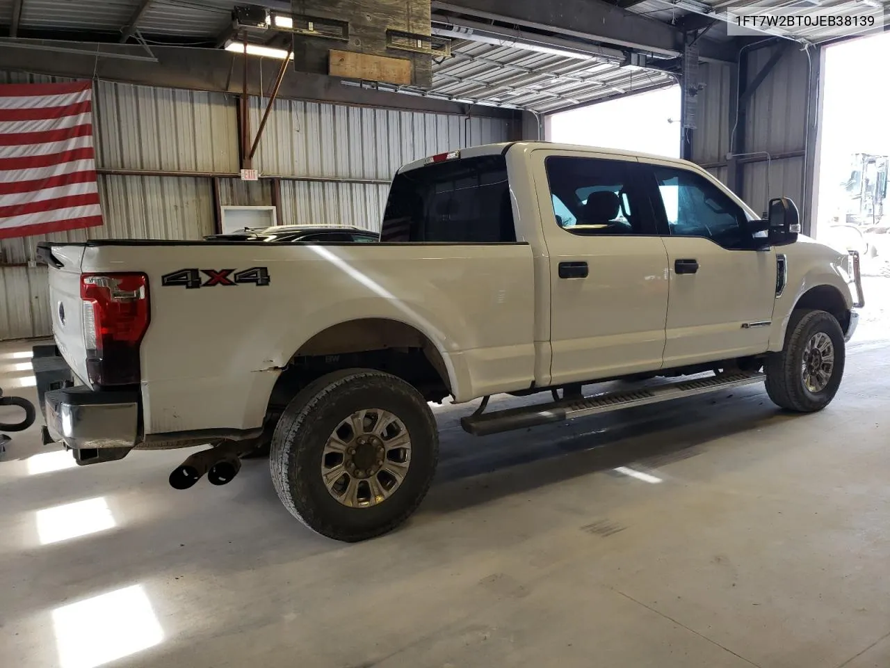 2018 Ford F250 Super Duty VIN: 1FT7W2BT0JEB38139 Lot: 59637504