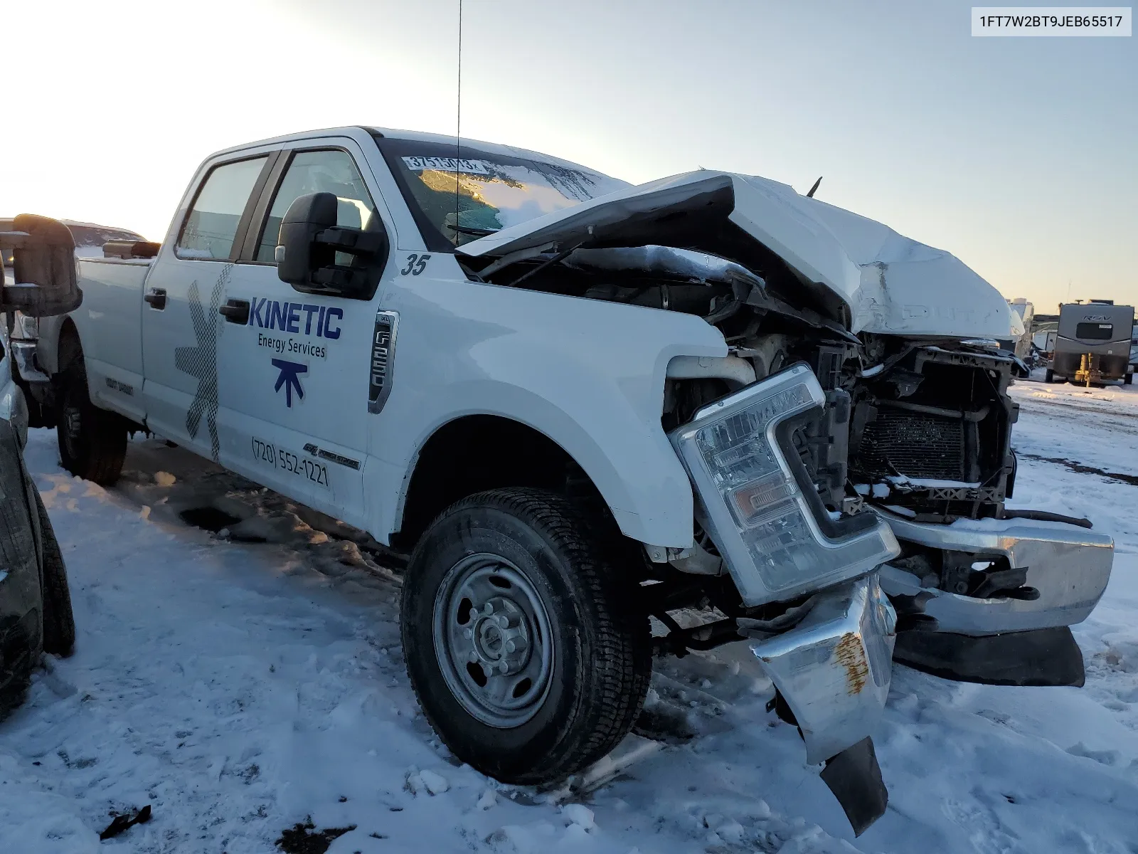 2018 Ford F250 Super Duty VIN: 1FT7W2BT9JEB65517 Lot: 63692844