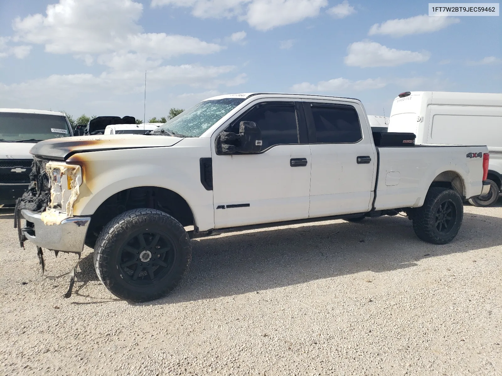 2018 Ford F250 Super Duty VIN: 1FT7W2BT9JEC59462 Lot: 40337730