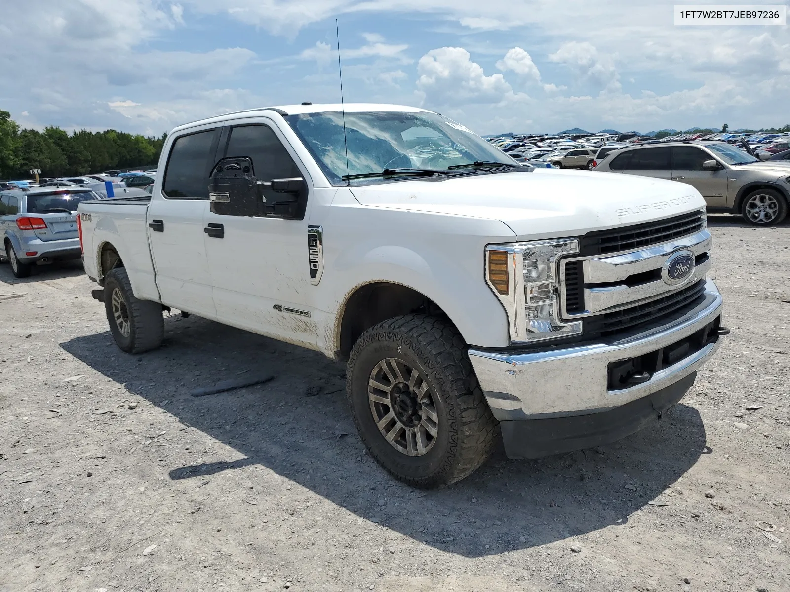 2018 Ford F250 Super Duty VIN: 1FT7W2BT7JEB97236 Lot: 64771034