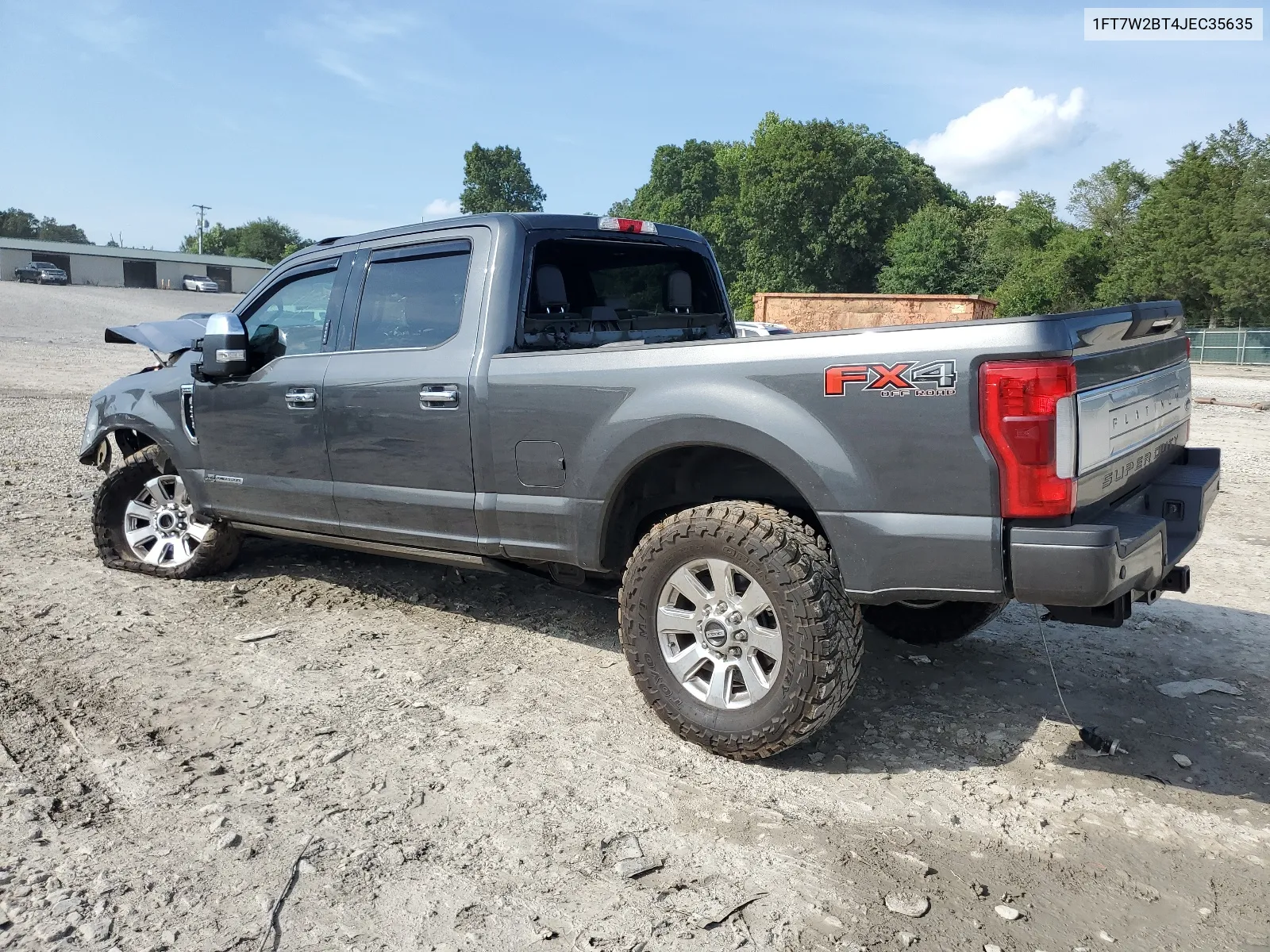 2018 Ford F250 Super Duty VIN: 1FT7W2BT4JEC35635 Lot: 65424184