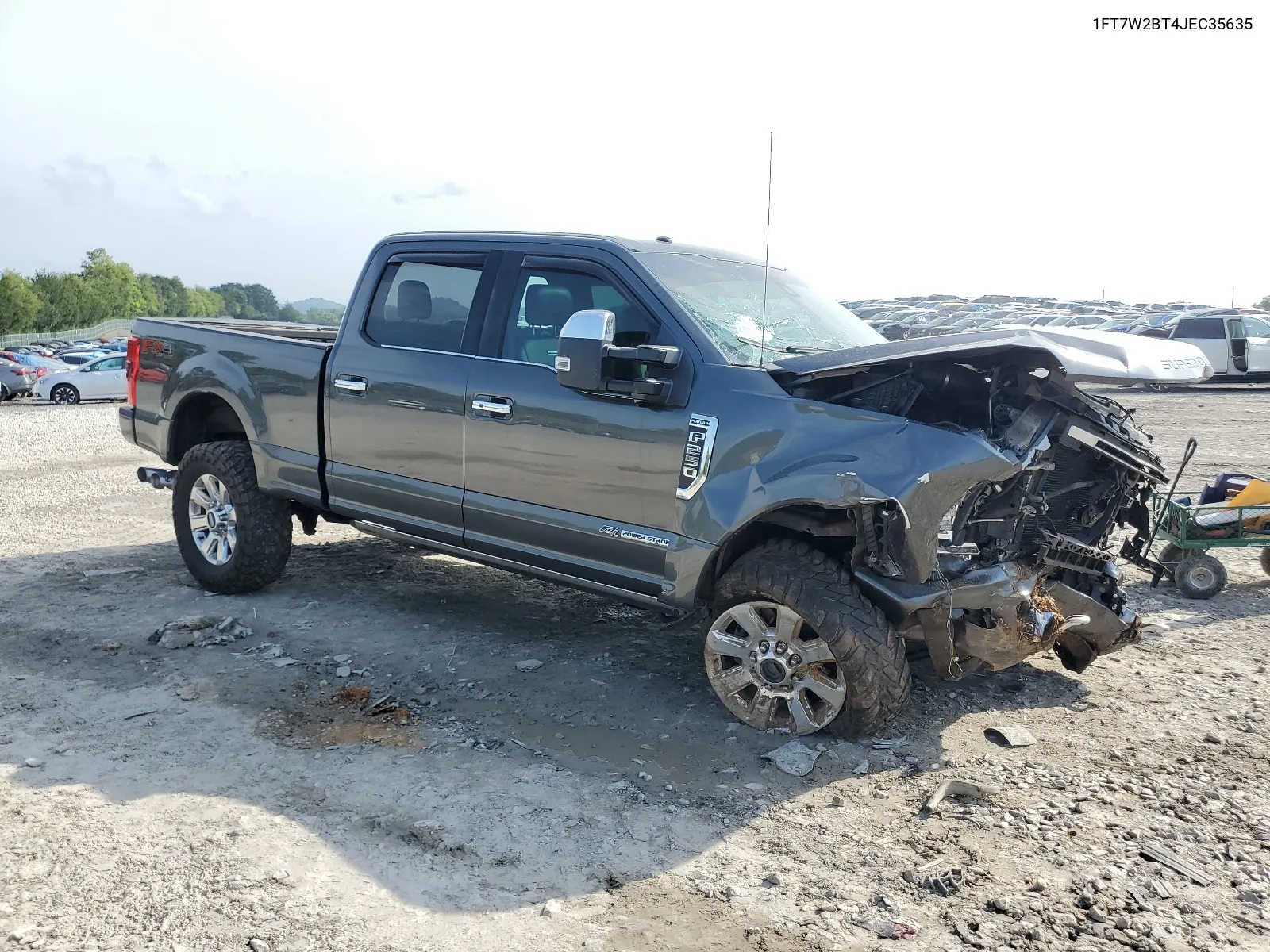 2018 Ford F250 Super Duty VIN: 1FT7W2BT4JEC35635 Lot: 65424184