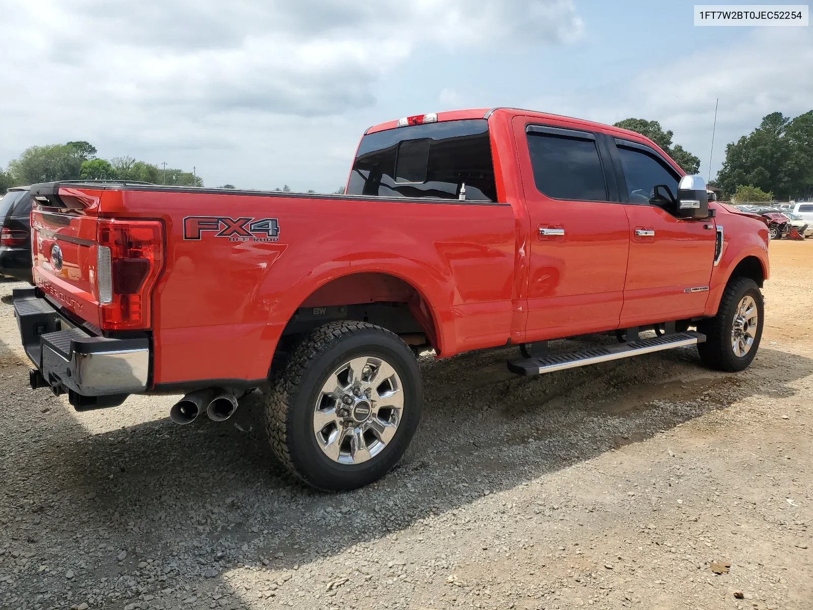 2018 Ford F250 Super Duty VIN: 1FT7W2BT0JEC52254 Lot: 66705834