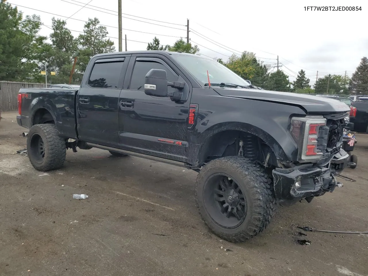 2018 Ford F250 Super Duty VIN: 1FT7W2BT2JED00854 Lot: 66754314