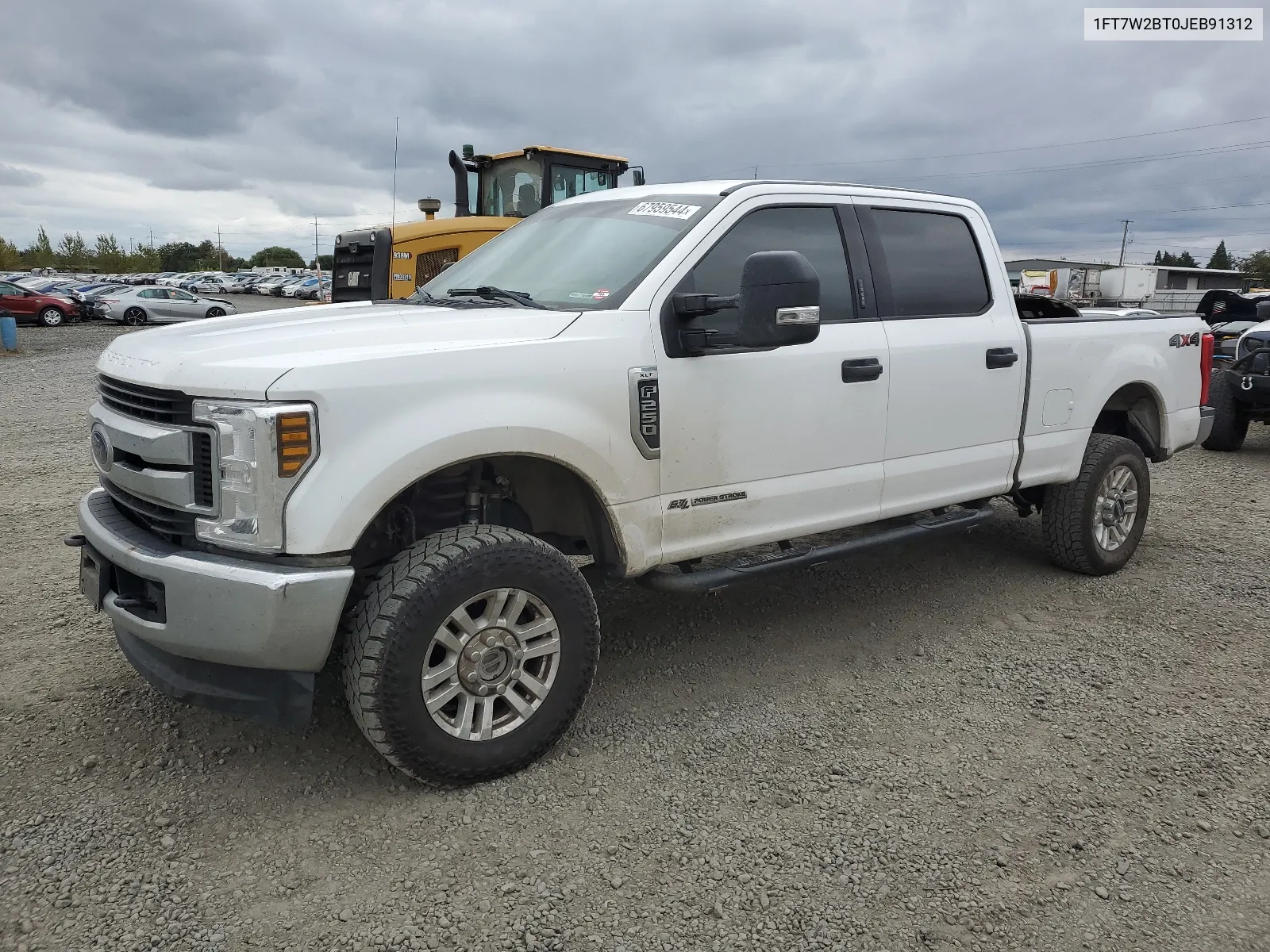 2018 Ford F250 Super Duty VIN: 1FT7W2BT0JEB91312 Lot: 67959544