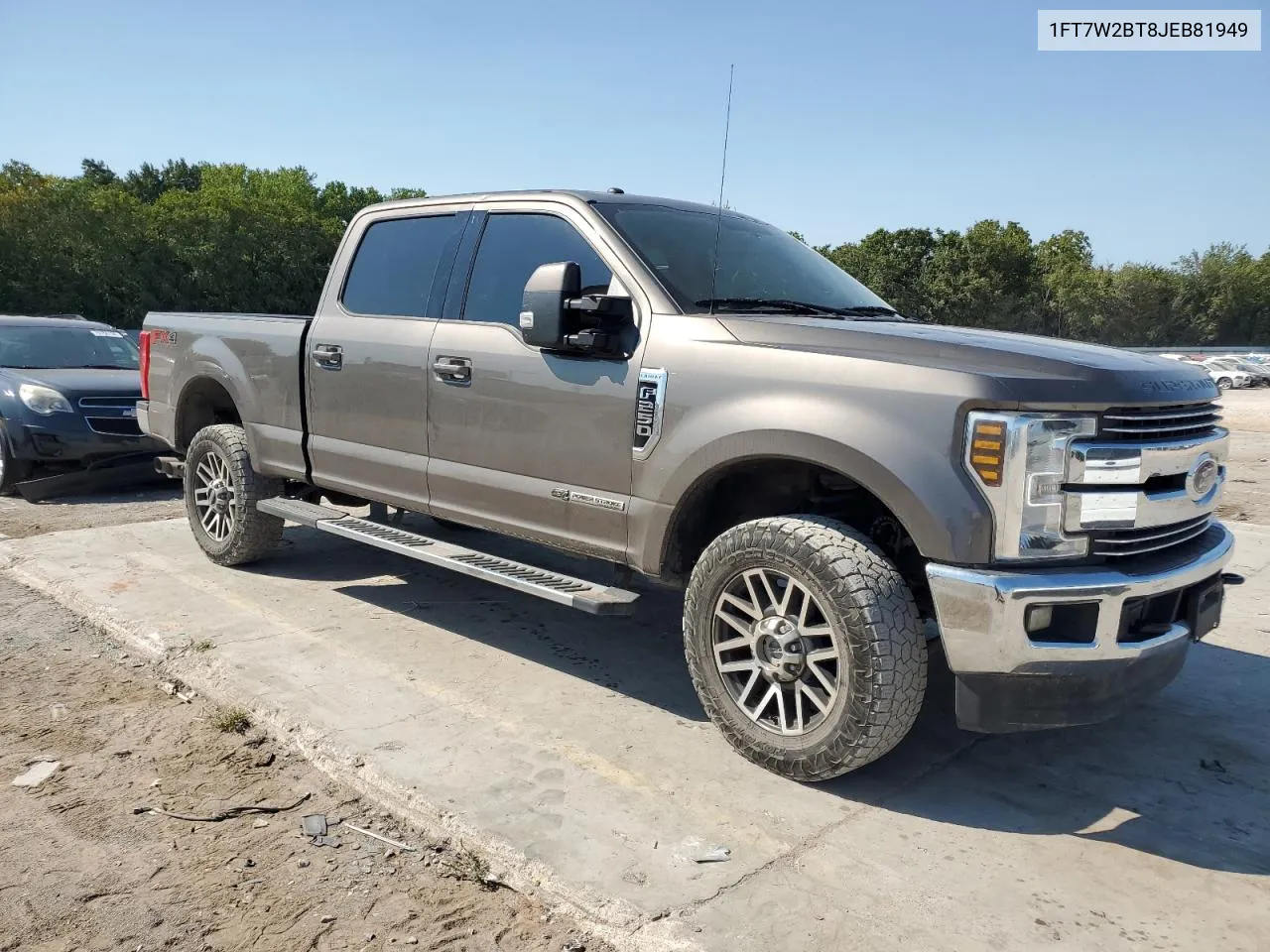 2018 Ford F250 Super Duty VIN: 1FT7W2BT8JEB81949 Lot: 70312954