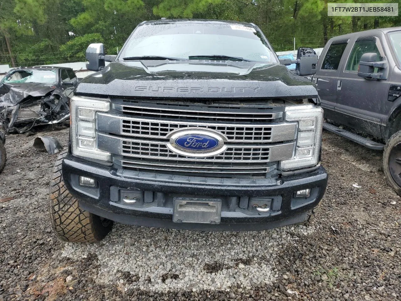 2018 Ford F250 Super Duty VIN: 1FT7W2BT1JEB58481 Lot: 70679404