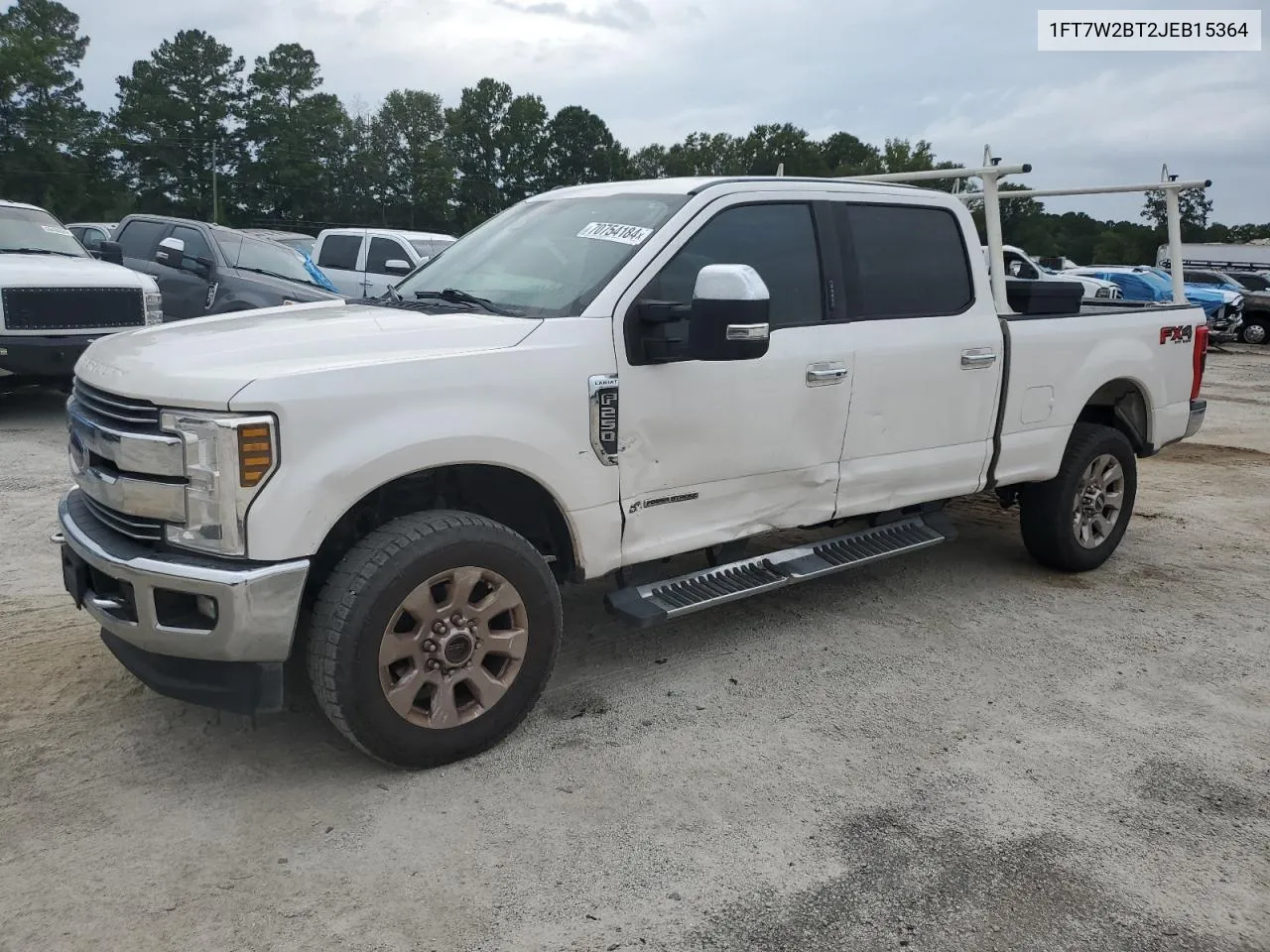 2018 Ford F250 Super Duty VIN: 1FT7W2BT2JEB15364 Lot: 70754184