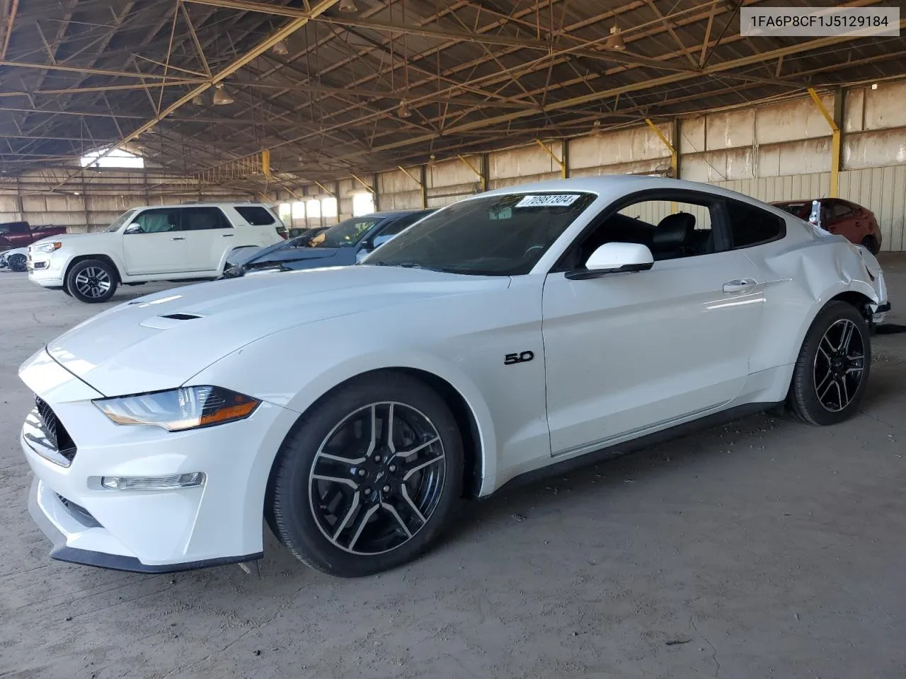 1FA6P8CF1J5129184 2018 Ford Mustang Gt