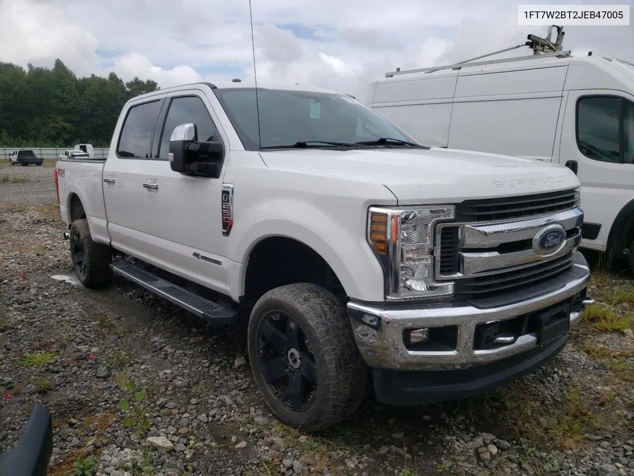 2018 Ford F250 Super Duty VIN: 1FT7W2BT2JEB47005 Lot: 71518154