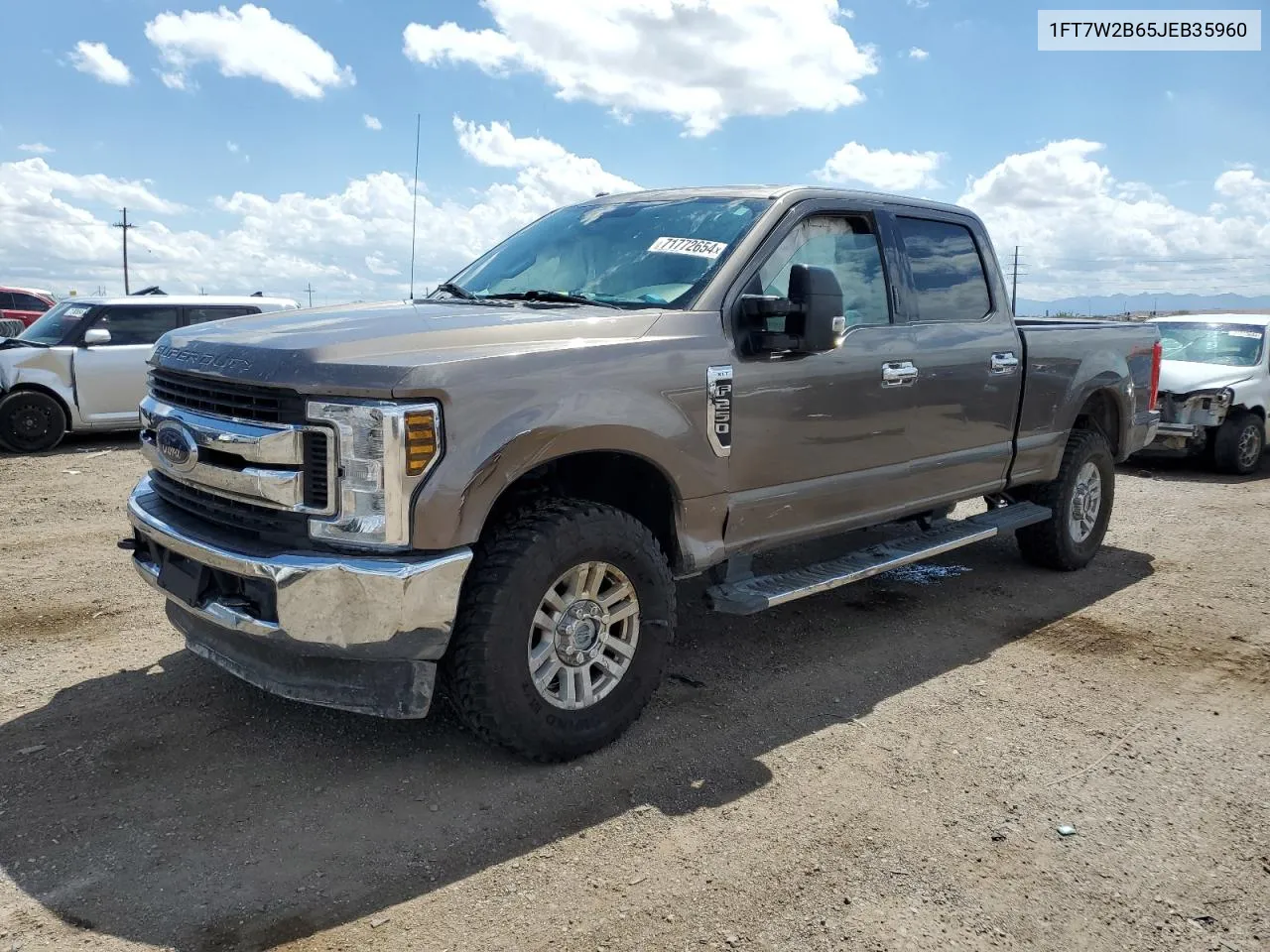 1FT7W2B65JEB35960 2018 Ford F250 Super Duty