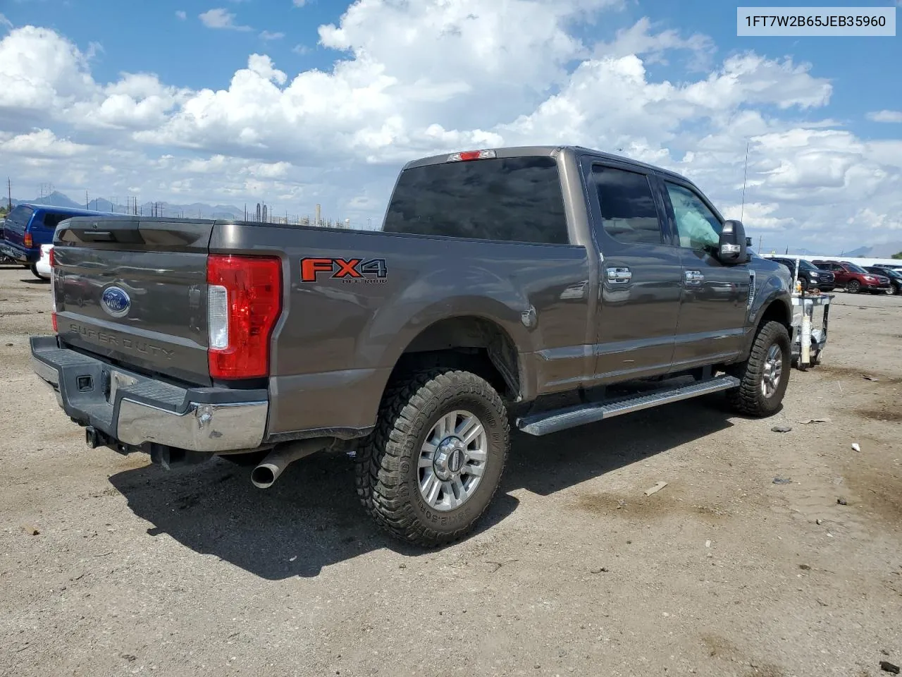 1FT7W2B65JEB35960 2018 Ford F250 Super Duty