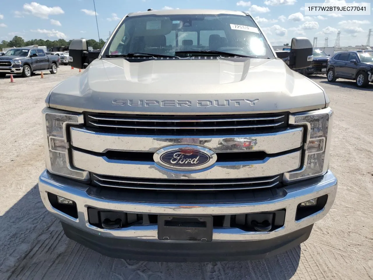 2018 Ford F250 Super Duty VIN: 1FT7W2BT9JEC77041 Lot: 72510654