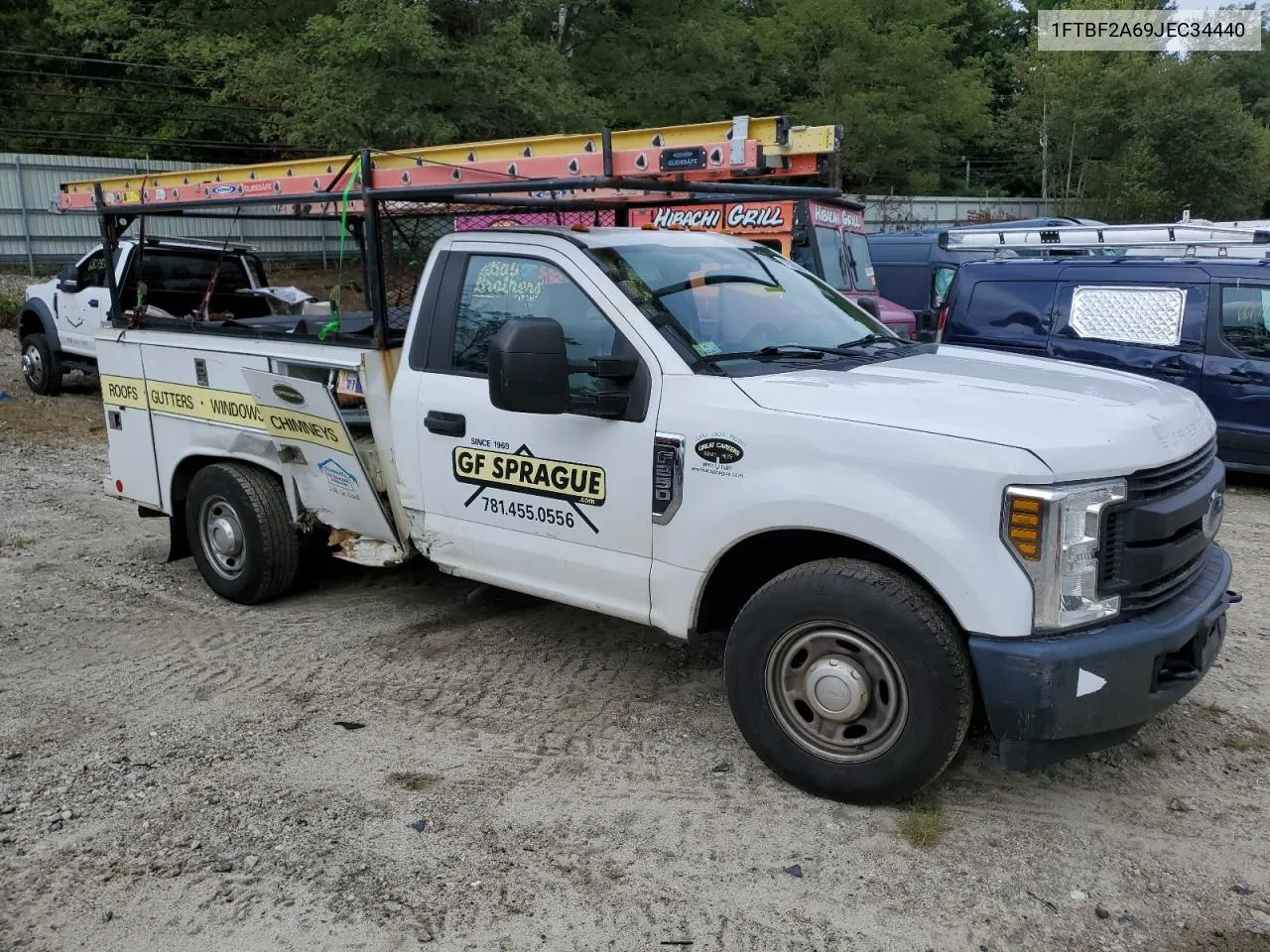 2018 Ford F250 Super Duty VIN: 1FTBF2A69JEC34440 Lot: 72563604