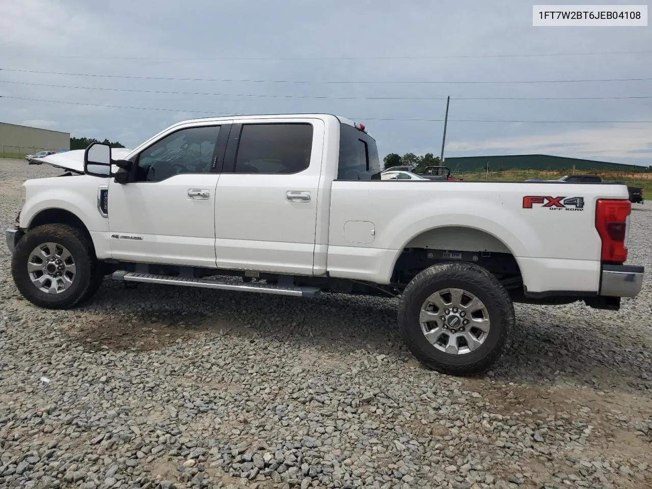 2018 Ford F250 Super Duty VIN: 1FT7W2BT6JEB04108 Lot: 73001124