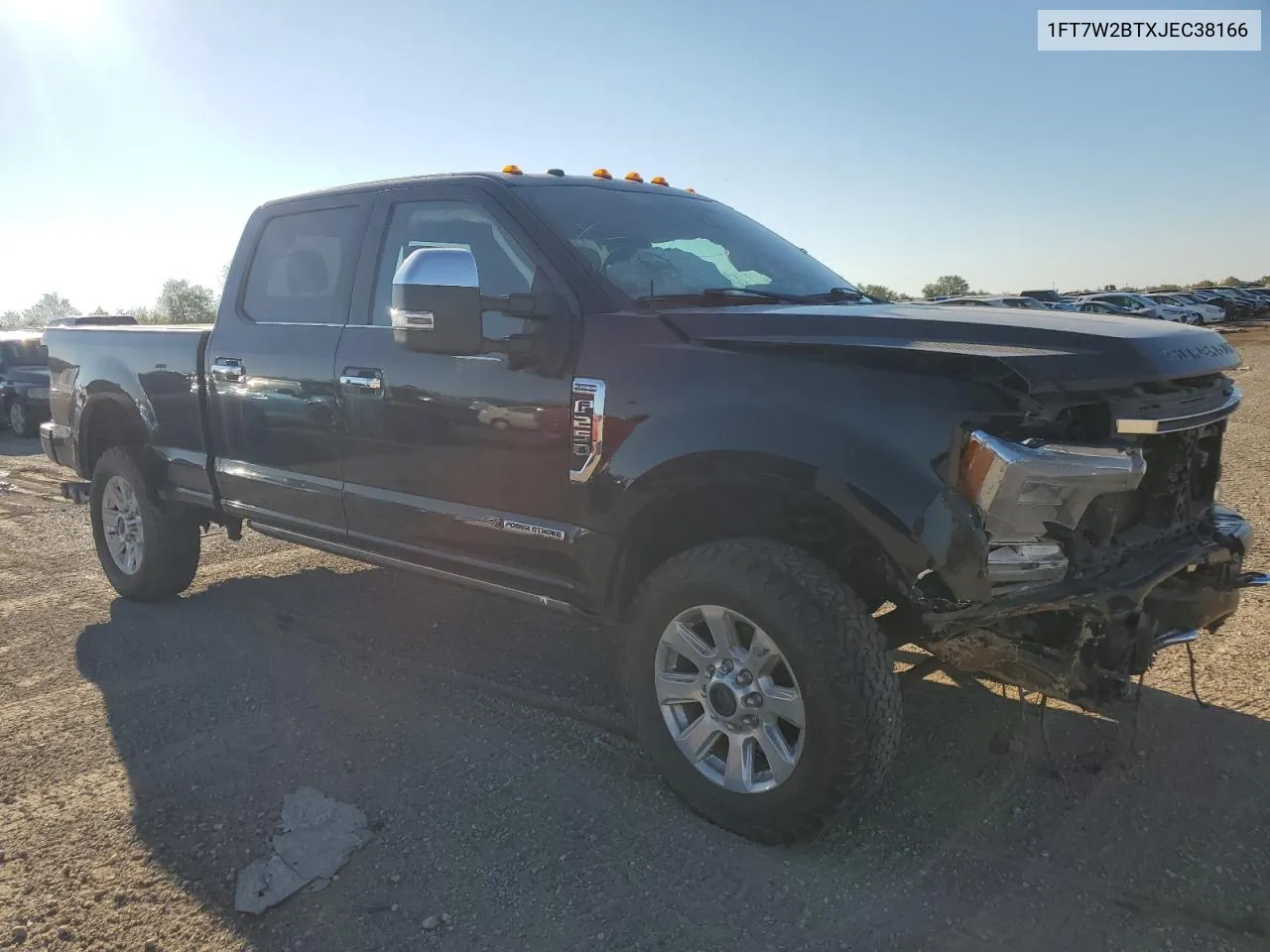 2018 Ford F250 Super Duty VIN: 1FT7W2BTXJEC38166 Lot: 73883254