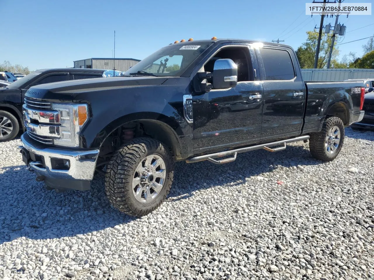 1FT7W2B63JEB70884 2018 Ford F250 Super Duty