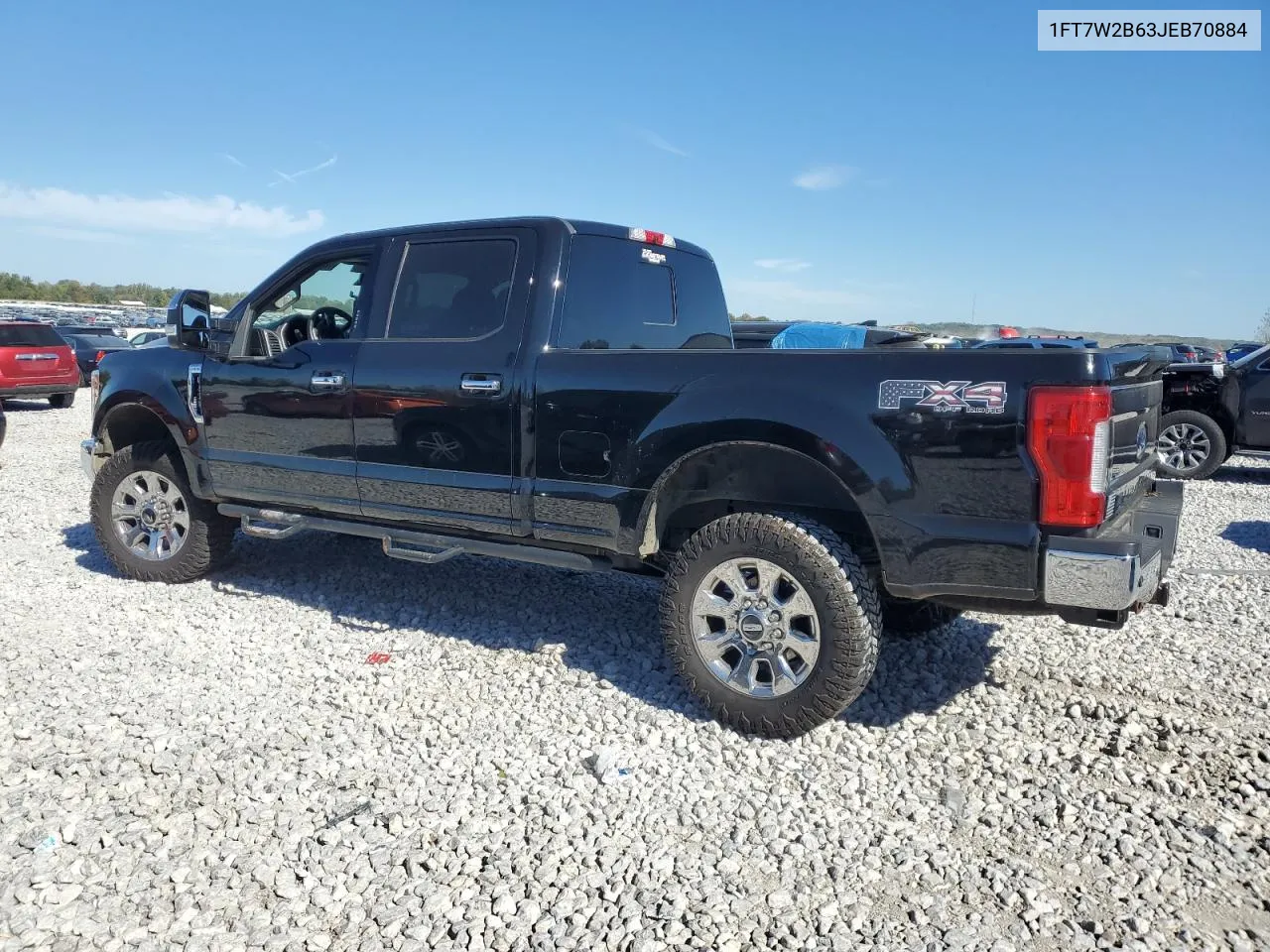 2018 Ford F250 Super Duty VIN: 1FT7W2B63JEB70884 Lot: 74880904