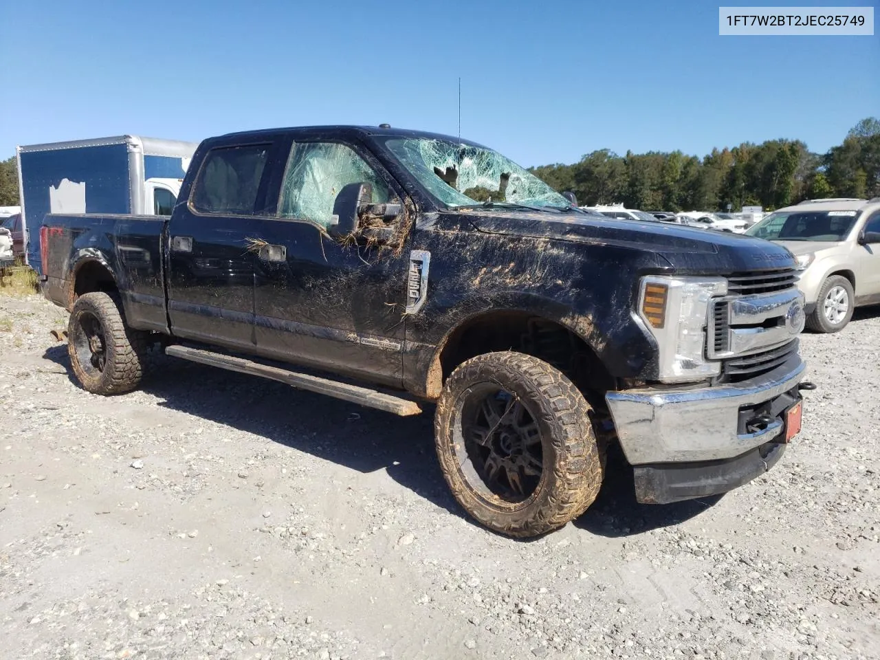 2018 Ford F250 Super Duty VIN: 1FT7W2BT2JEC25749 Lot: 75426774