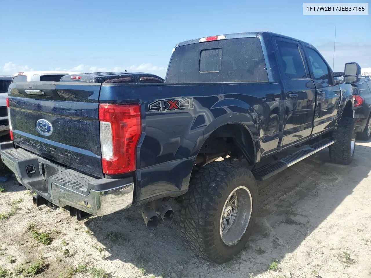 2018 Ford F250 Super Duty VIN: 1FT7W2BT7JEB37165 Lot: 76625004