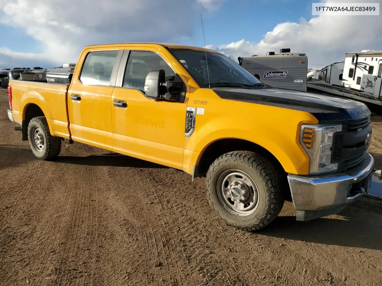 2018 Ford F250 Super Duty VIN: 1FT7W2A64JEC83499 Lot: 79729964