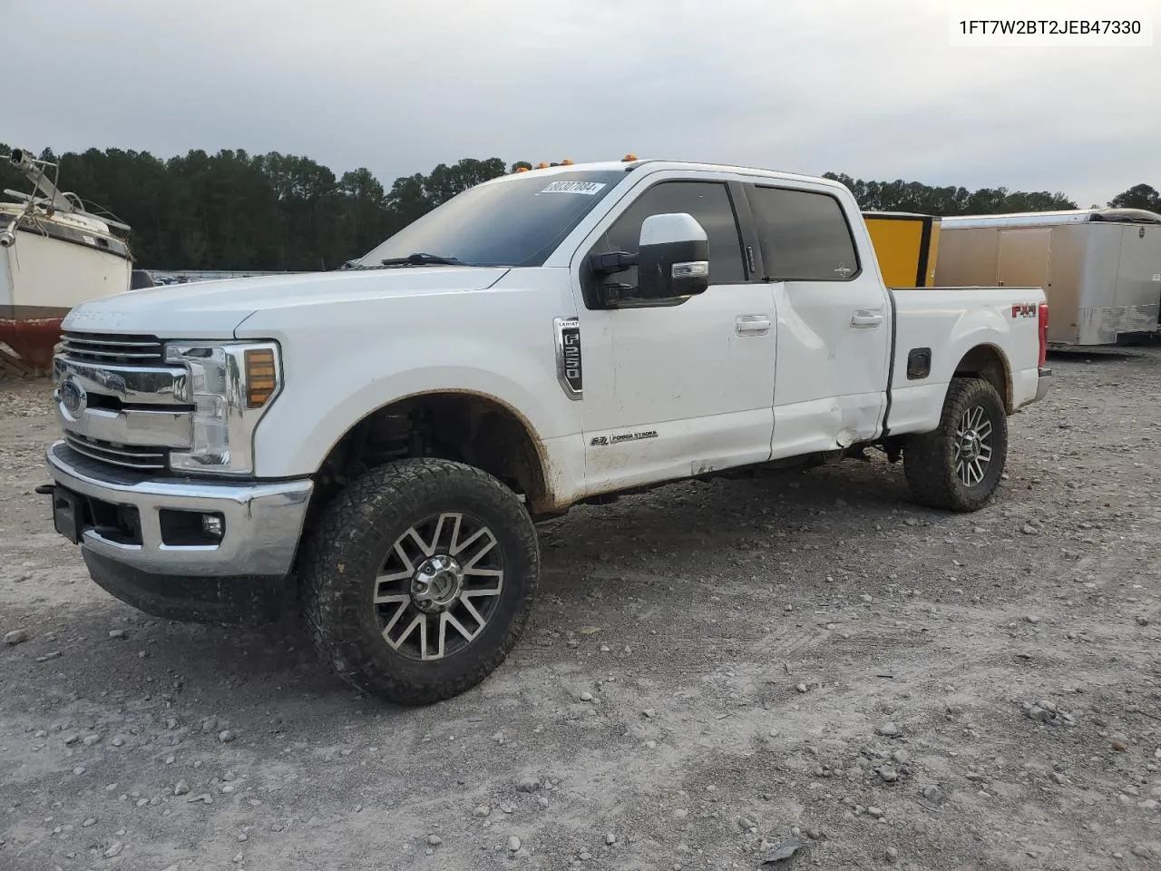 2018 Ford F250 Super Duty VIN: 1FT7W2BT2JEB47330 Lot: 80307084