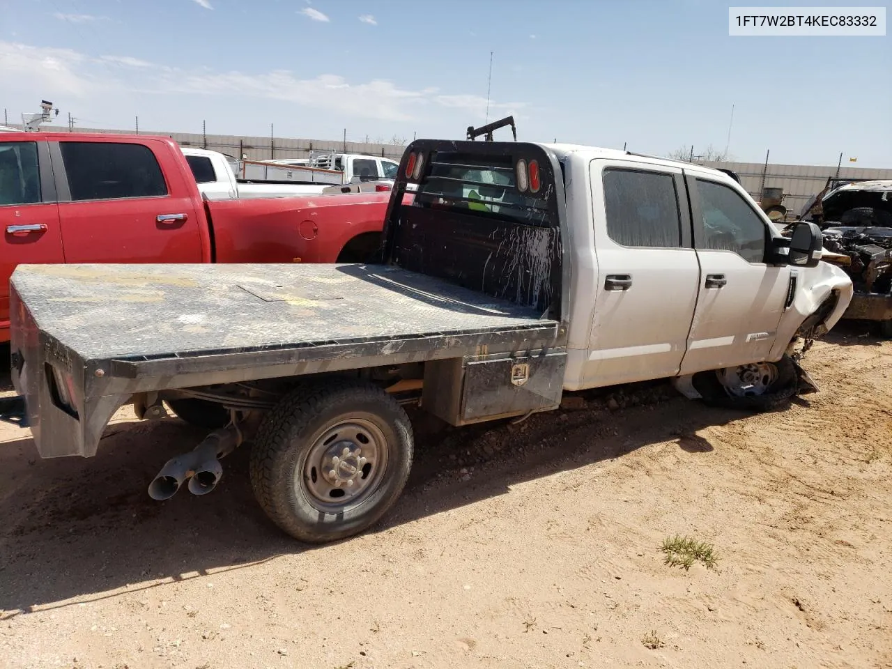 2019 Ford F250 Super Duty VIN: 1FT7W2BT4KEC83332 Lot: 46044203